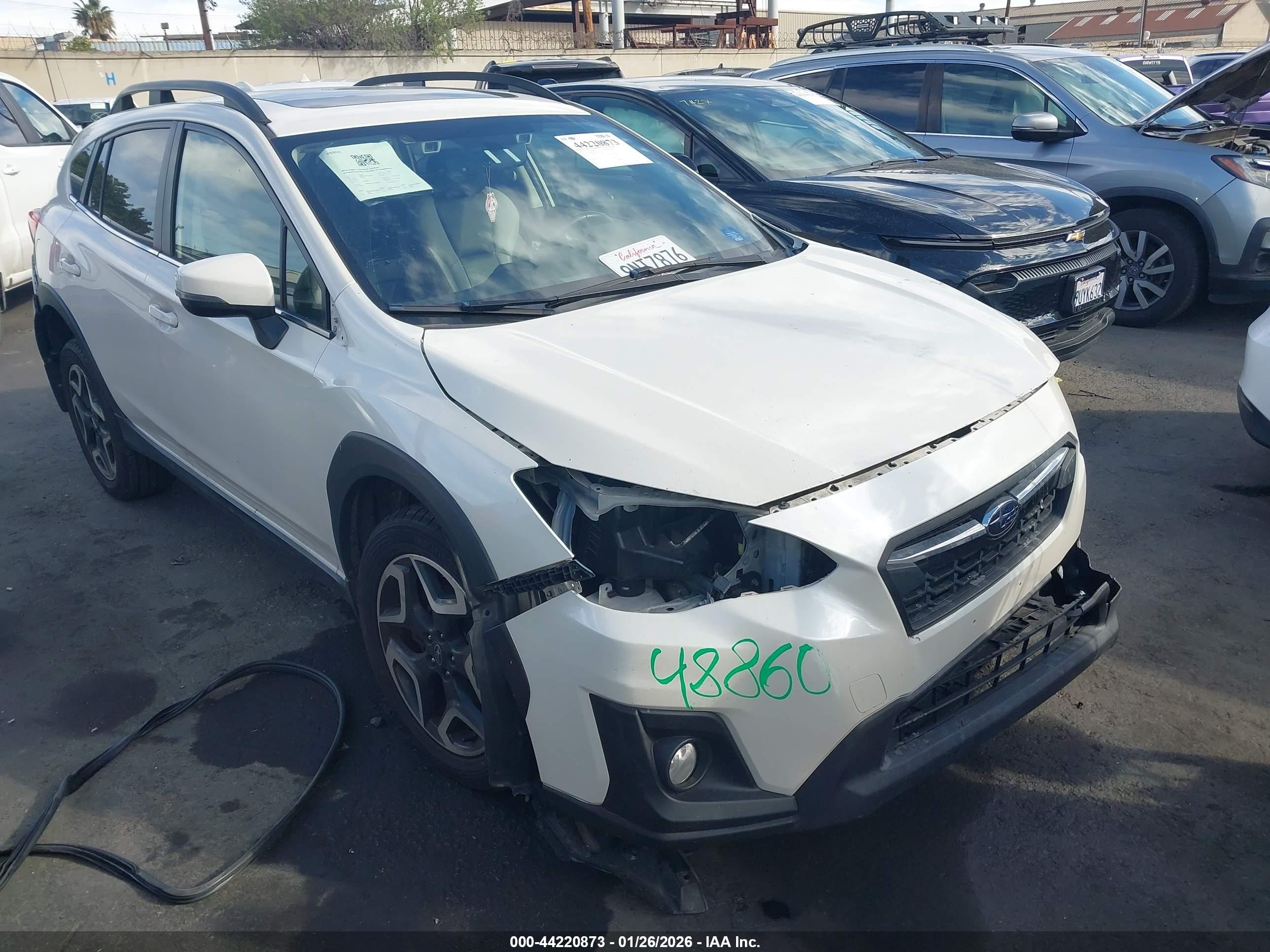 2019 Subaru Crosstrek Limited, VIN JF2GTANC6K8312862 — Front end