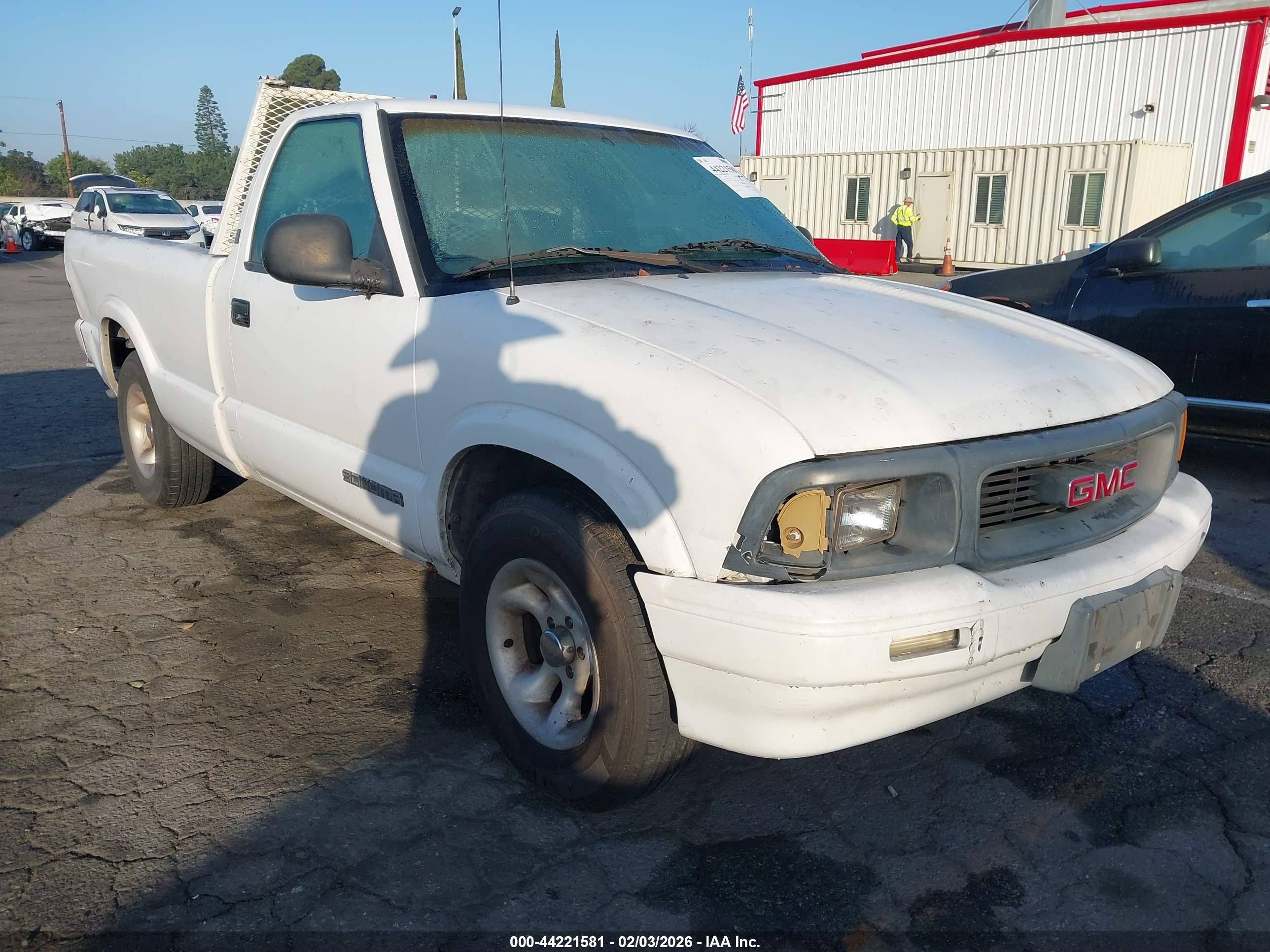 1995 GMC Sonoma, VIN 1GTCS14Z9S8510034 — Зад