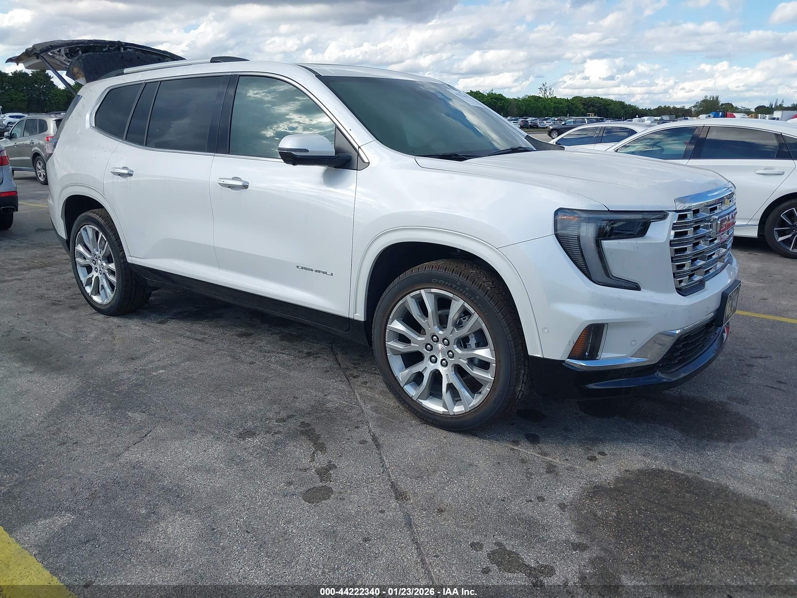 2024 GMC Acadia AWD Denali, VIN 1GKENRKS3RJ174649 — Burn