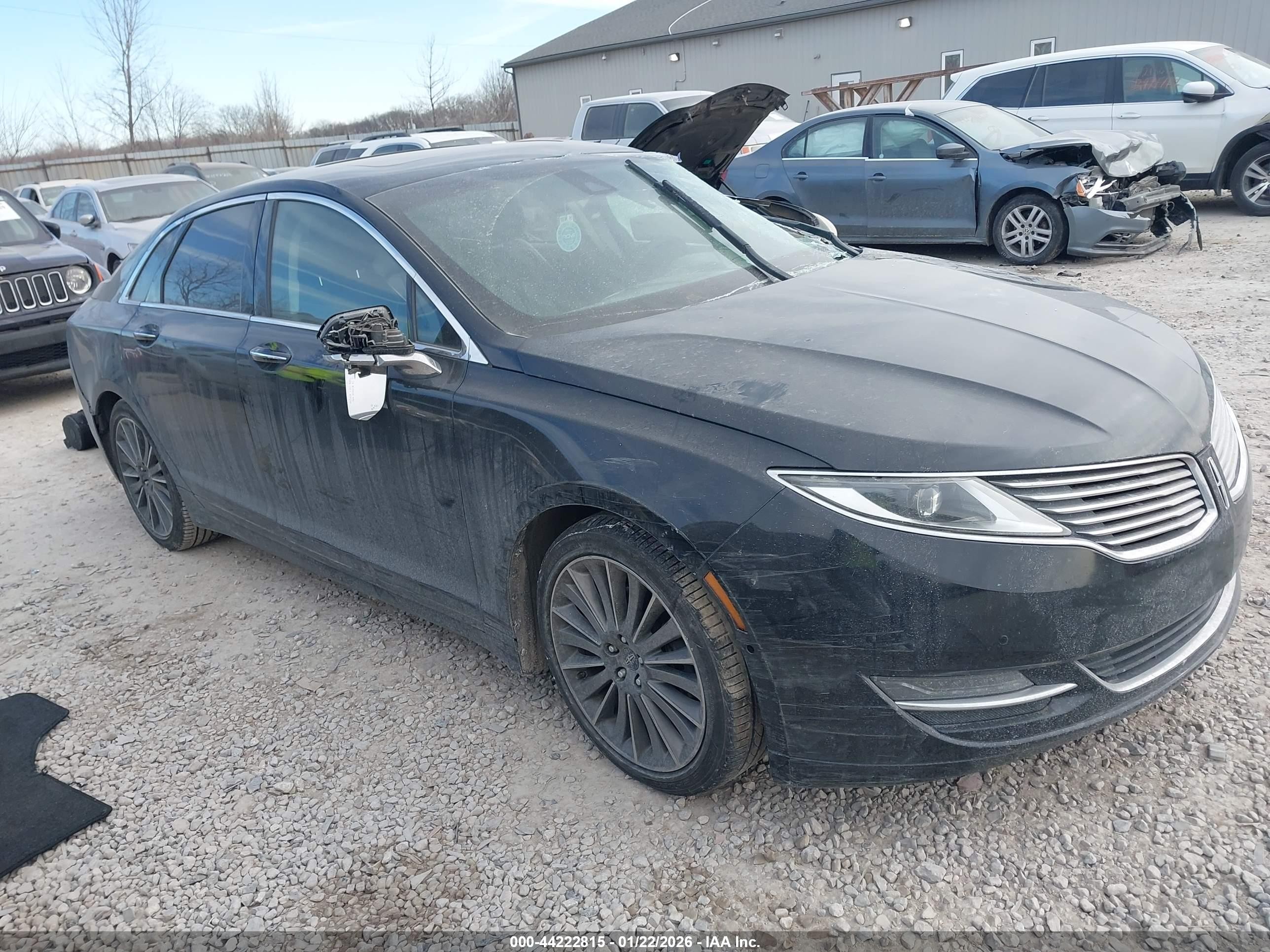 2016 Lincoln MKZ, VIN 3LN6L2J97GR600997 — Крыша