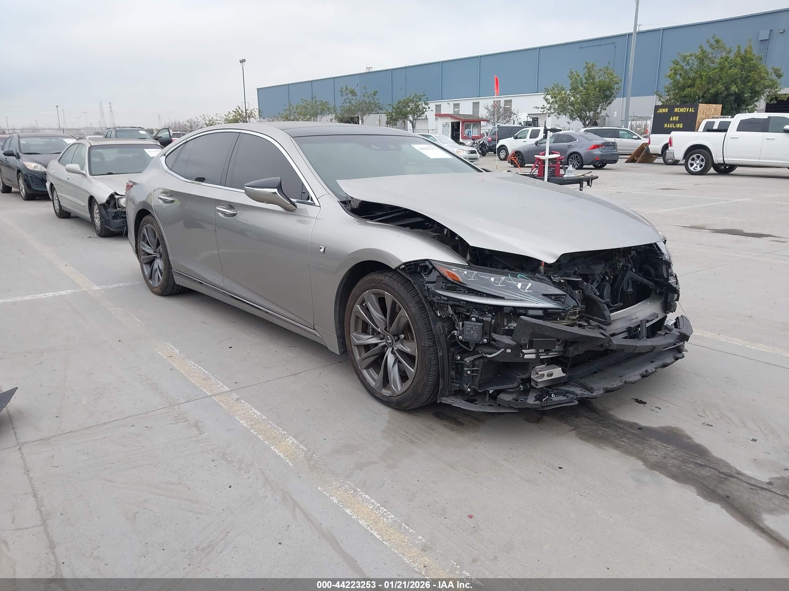 2020 Lexus LS 500 F Sport, VIN JTHF51FF3L5012694 — Front end