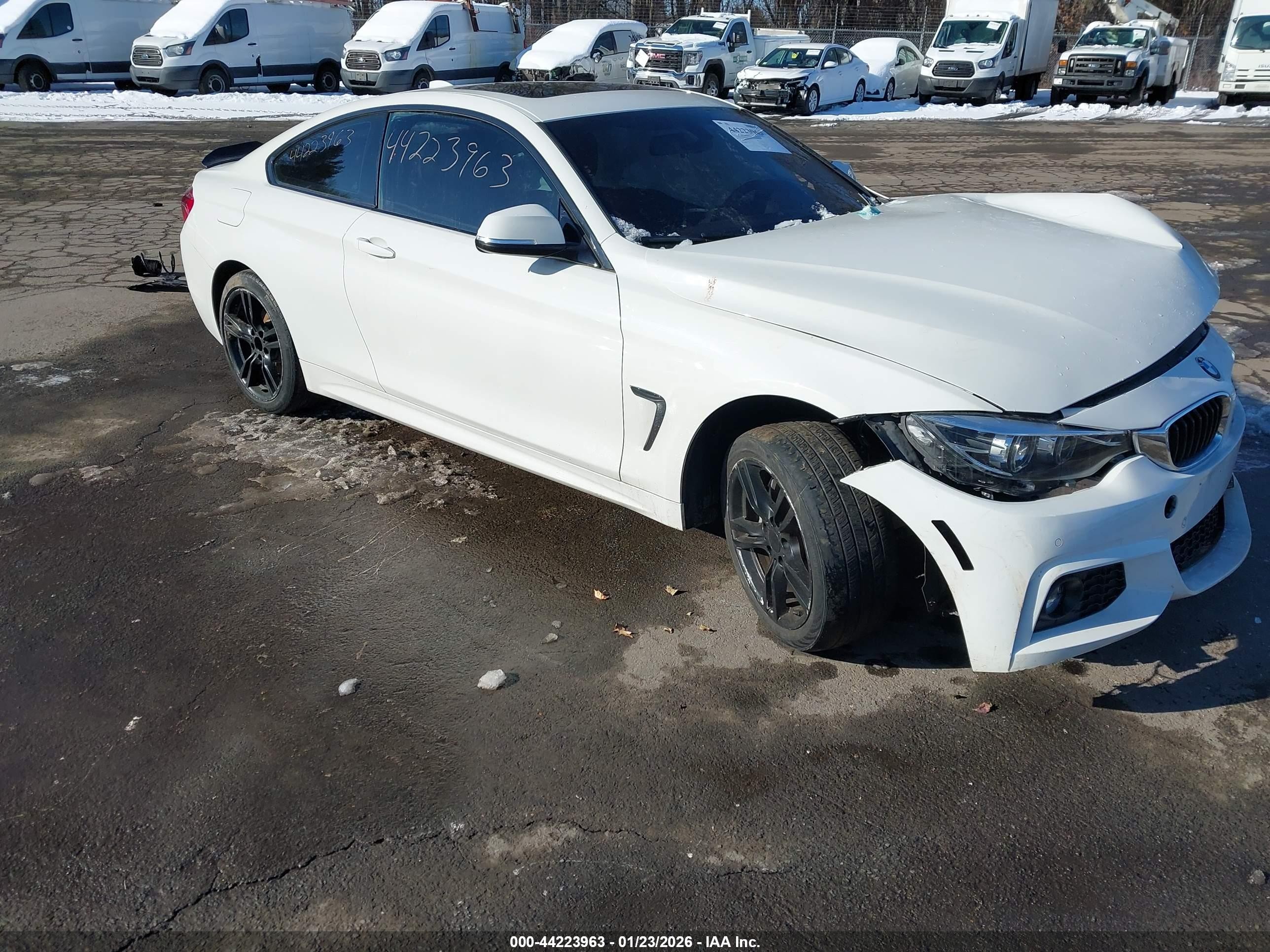 2019 BMW 4 Series 430i xDrive, VIN WBA4W5C51KAE43825 — Front end