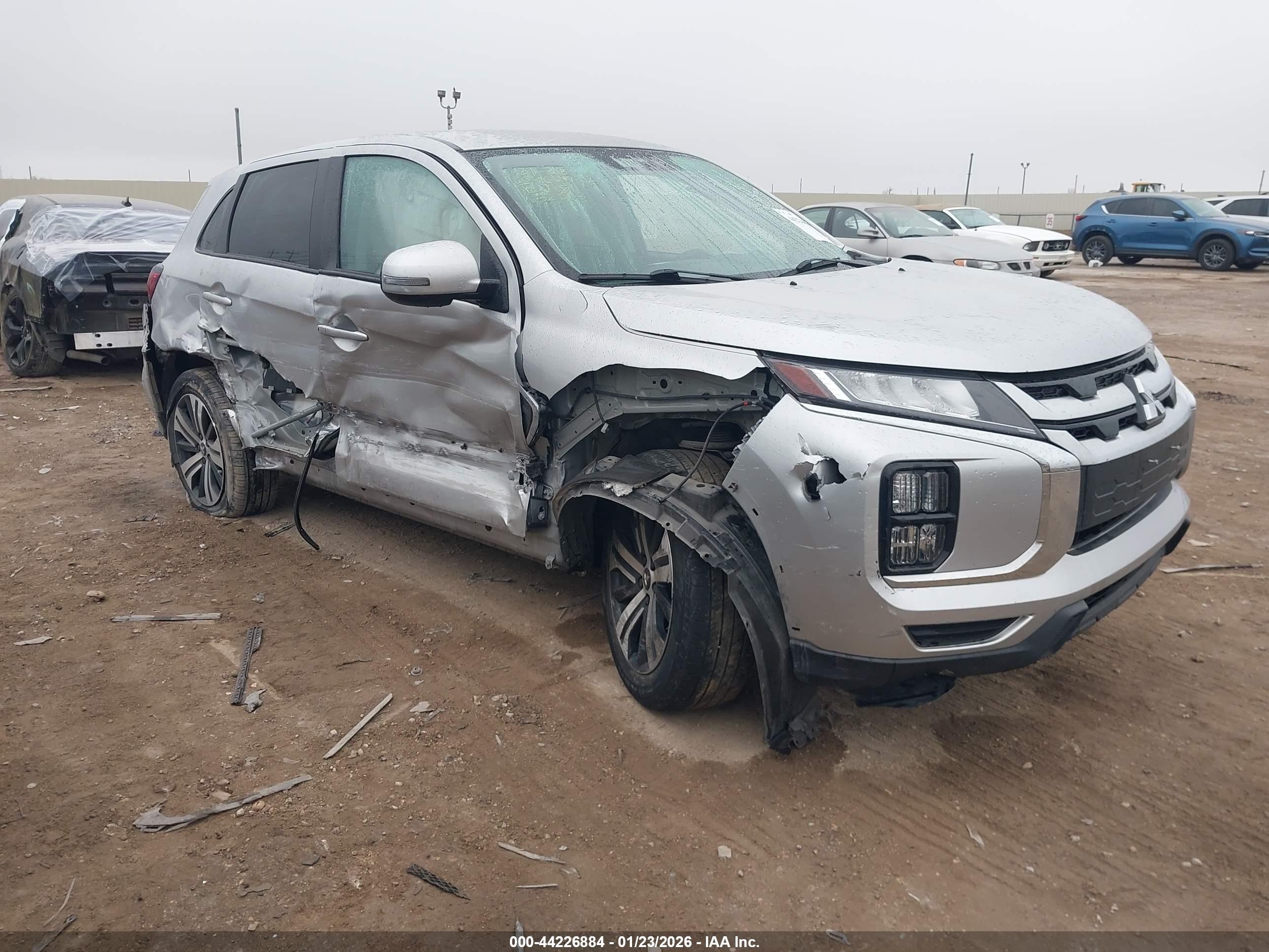 2021 Mitsubishi Outlander SE, VIN JA4APVAU3MU032013 — После угона