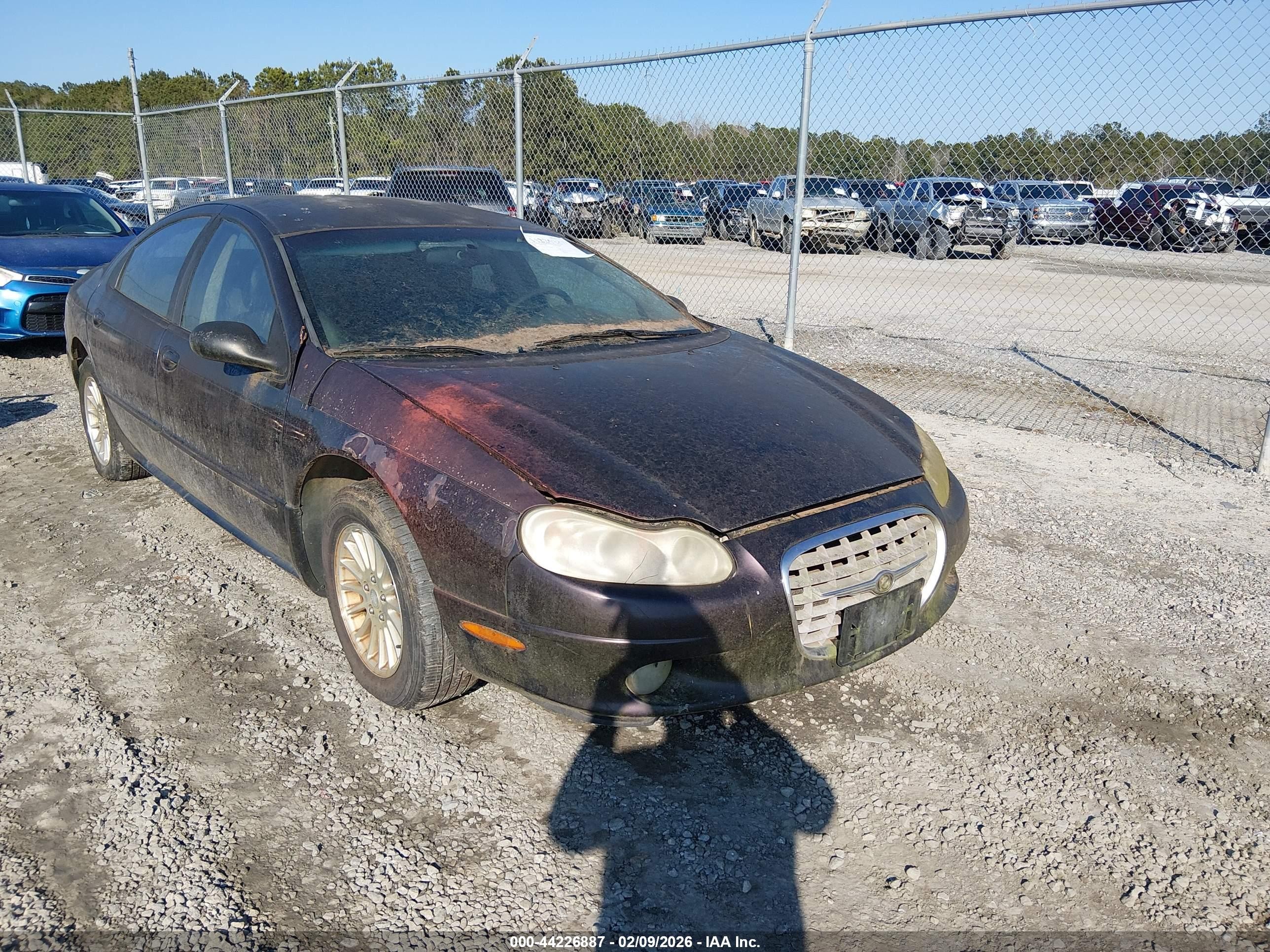 2004 Chrysler Concorde LXi, VIN 2C3HD36M84H592286 — Rear end