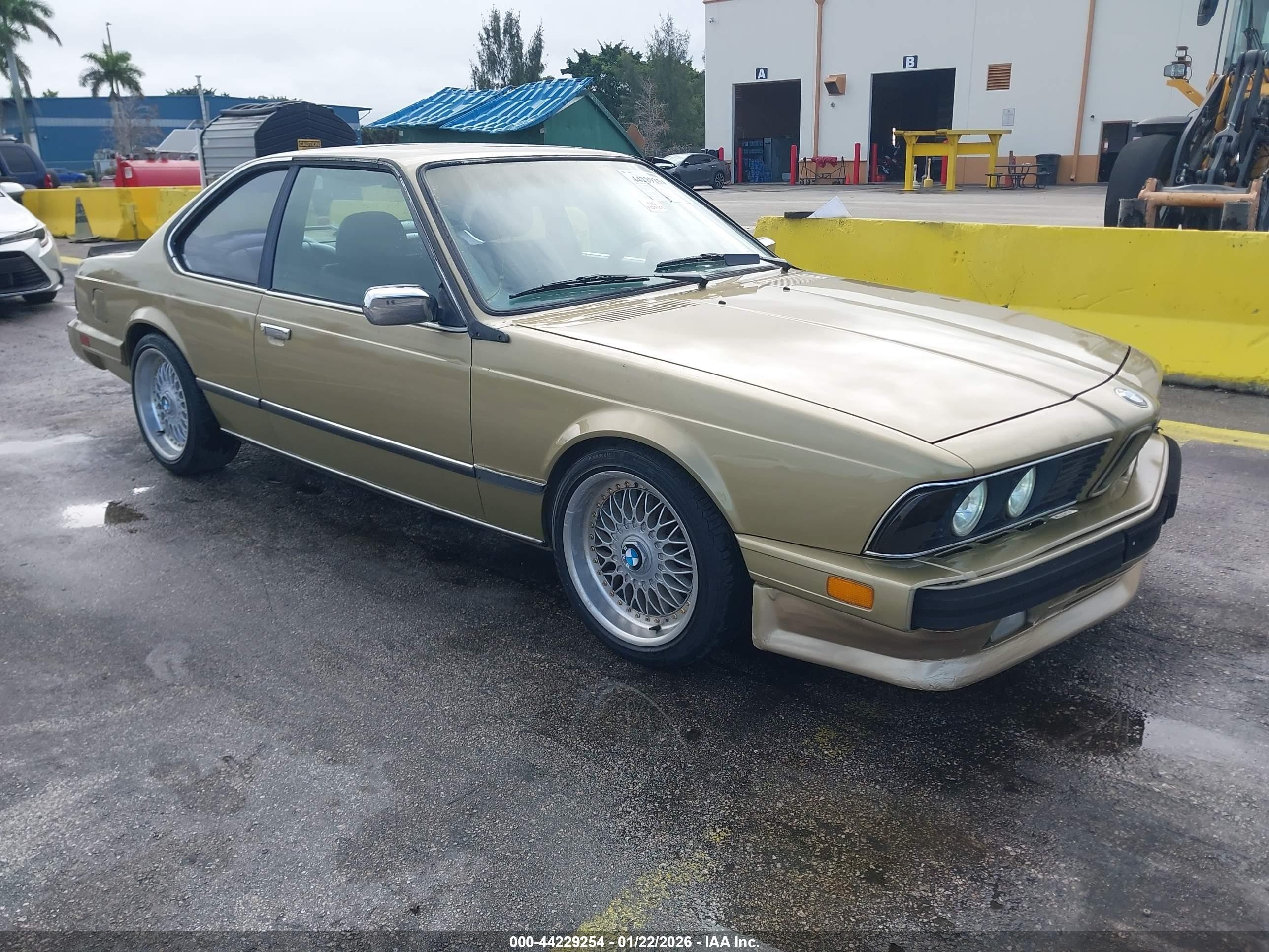 1984 BMW 6 Series, VIN WBAEB7405E6728482 — Normal wear