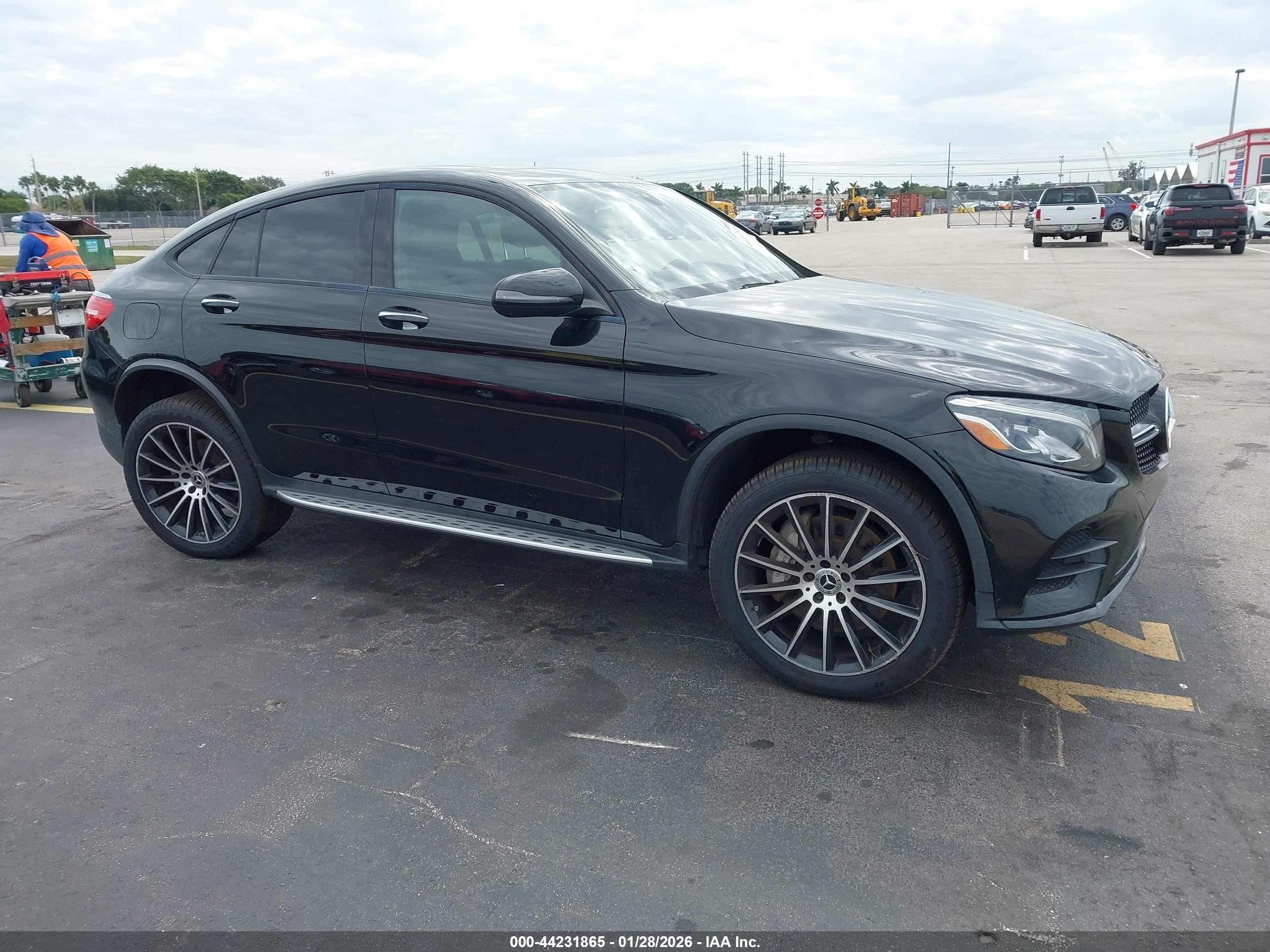 2018 Mercedes-Benz GLC 300, VIN WDC0J4KB6JF296458 — Rear end