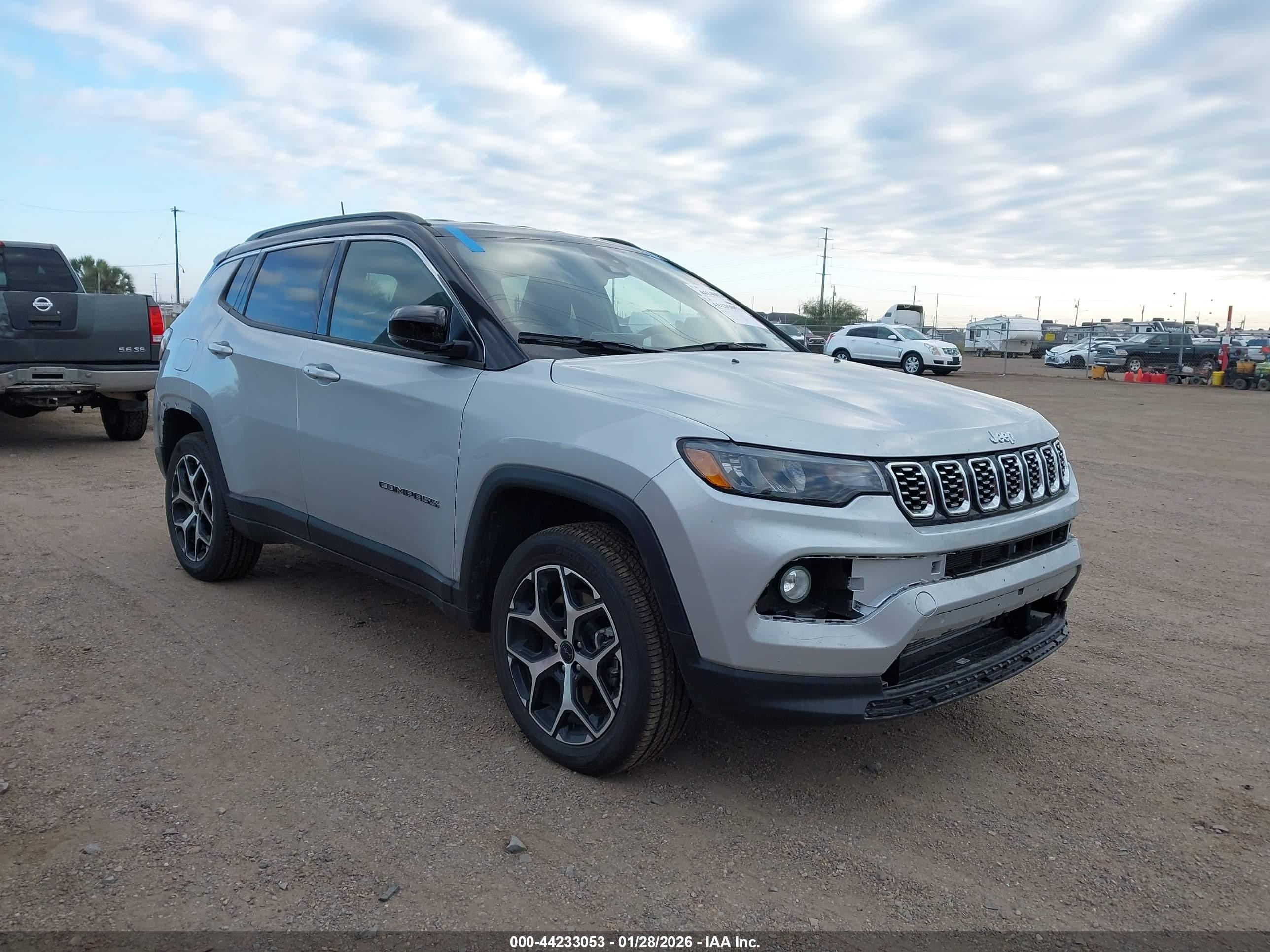 2026 Jeep Compass Limited Altitude, VIN 3C4NJDCN8TT177971 — Front end
