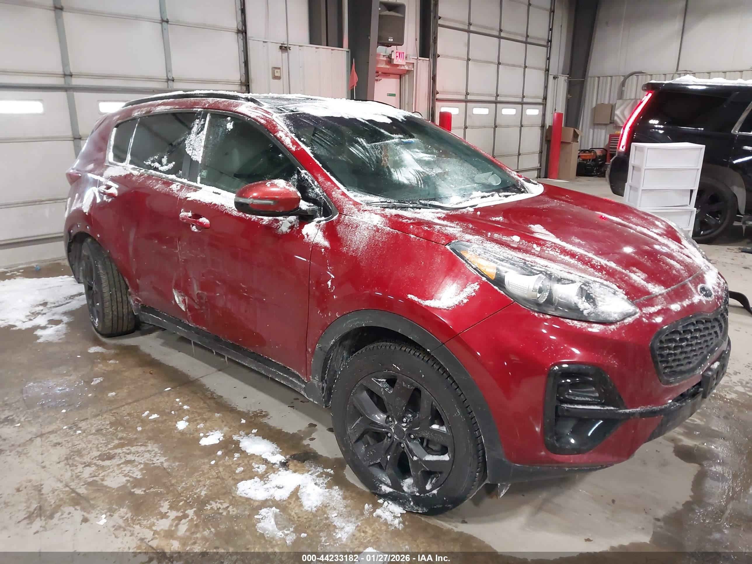 2021 Kia Sportage S, VIN KNDP6CAC8M7852178 — Side