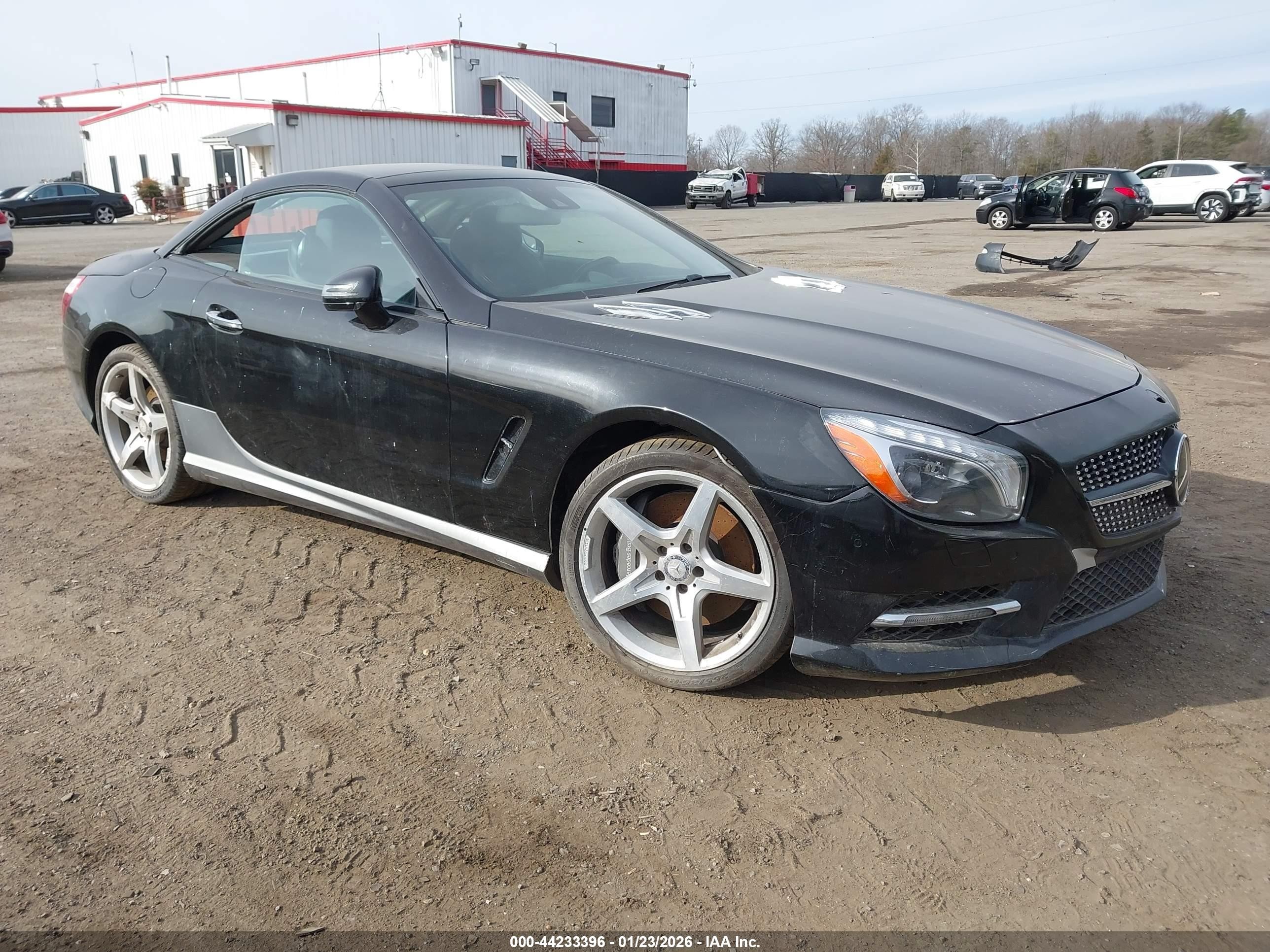 2014 Mercedes-Benz SL 550, VIN WDDJK7DA8EF023952 — Stripped