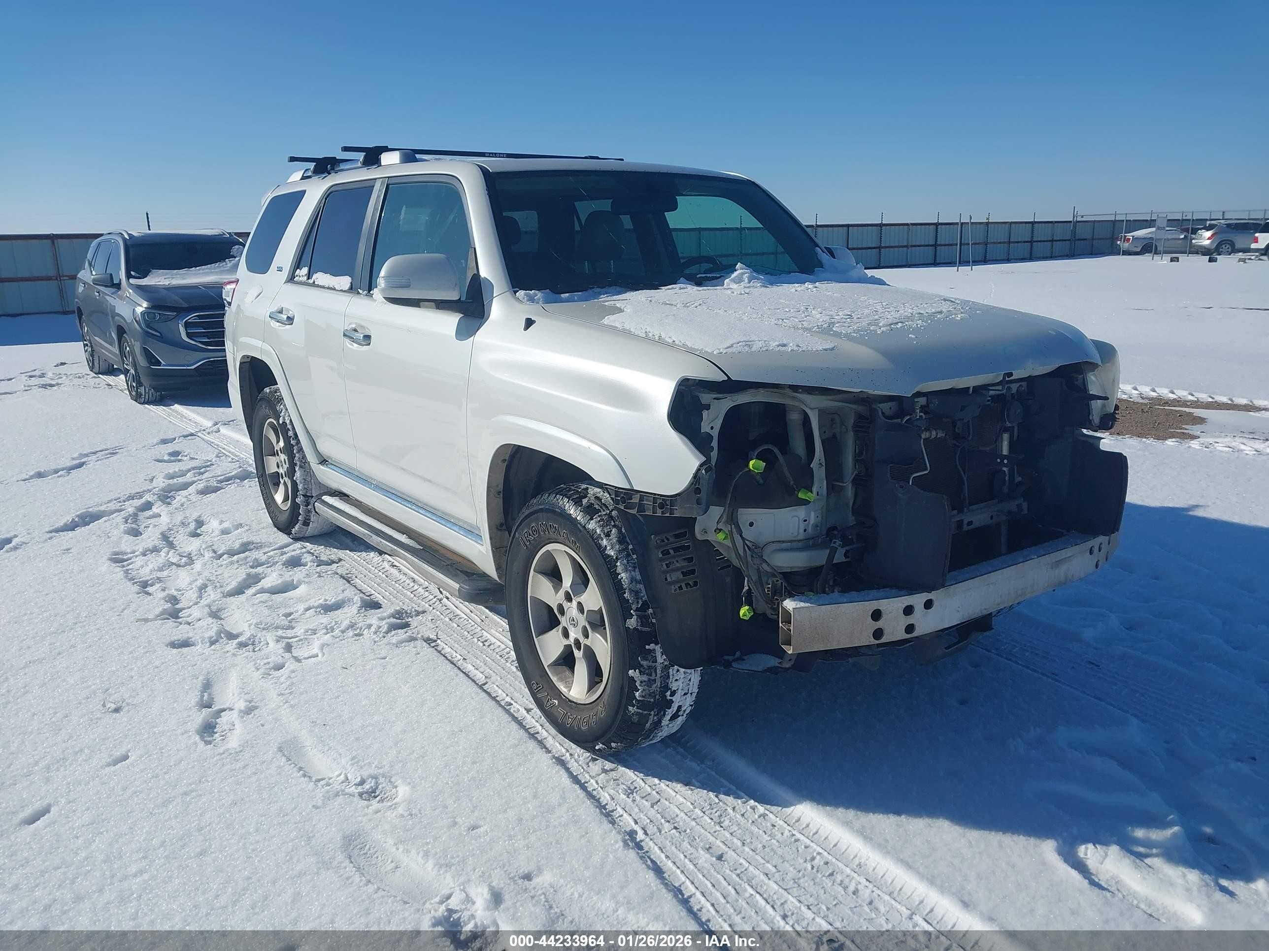 2010 Toyota 4Runner SR5, VIN JTEBU5JR1A5010737 — Front end