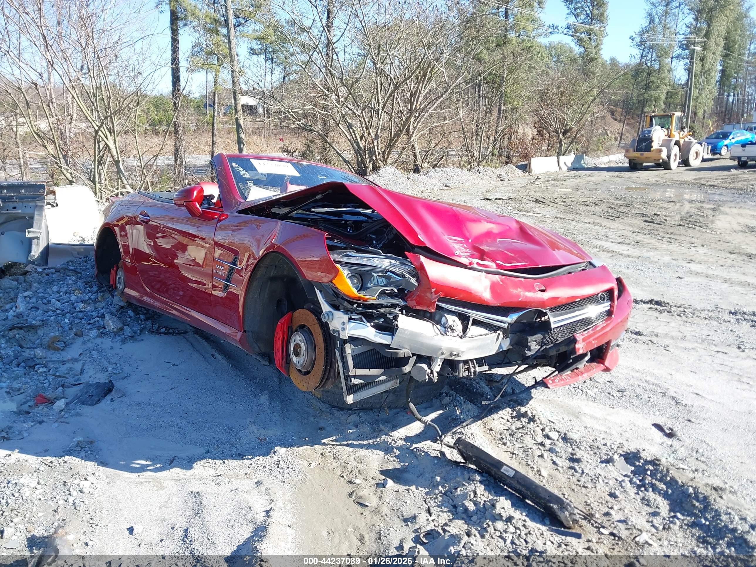 2015 Mercedes-Benz SL, VIN WDDJK7KA3FF032420 — Front end