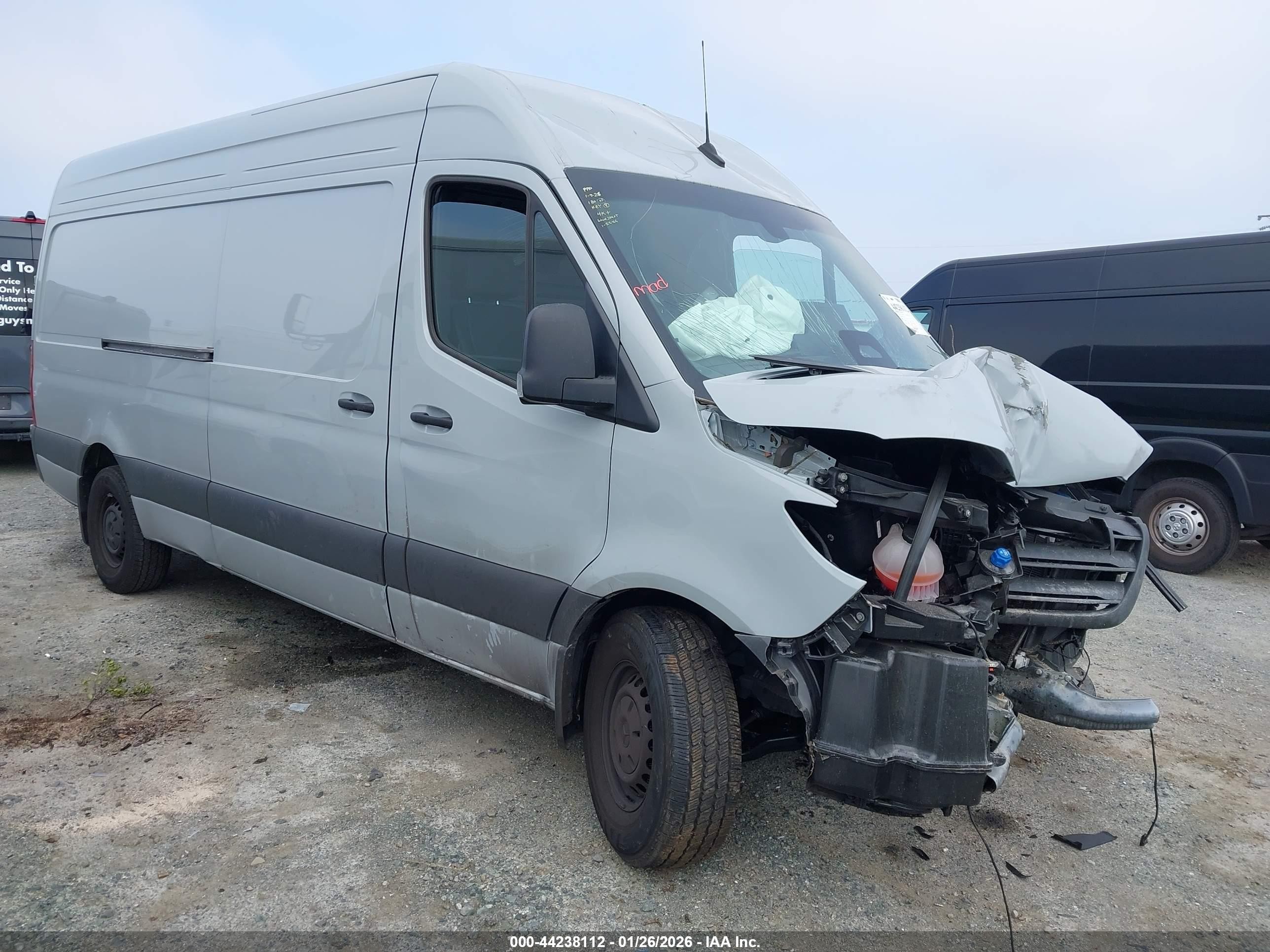 2025 Mercedes-Benz Sprinter Cargo, VIN W1Y4KCHY5ST201302 — Front end