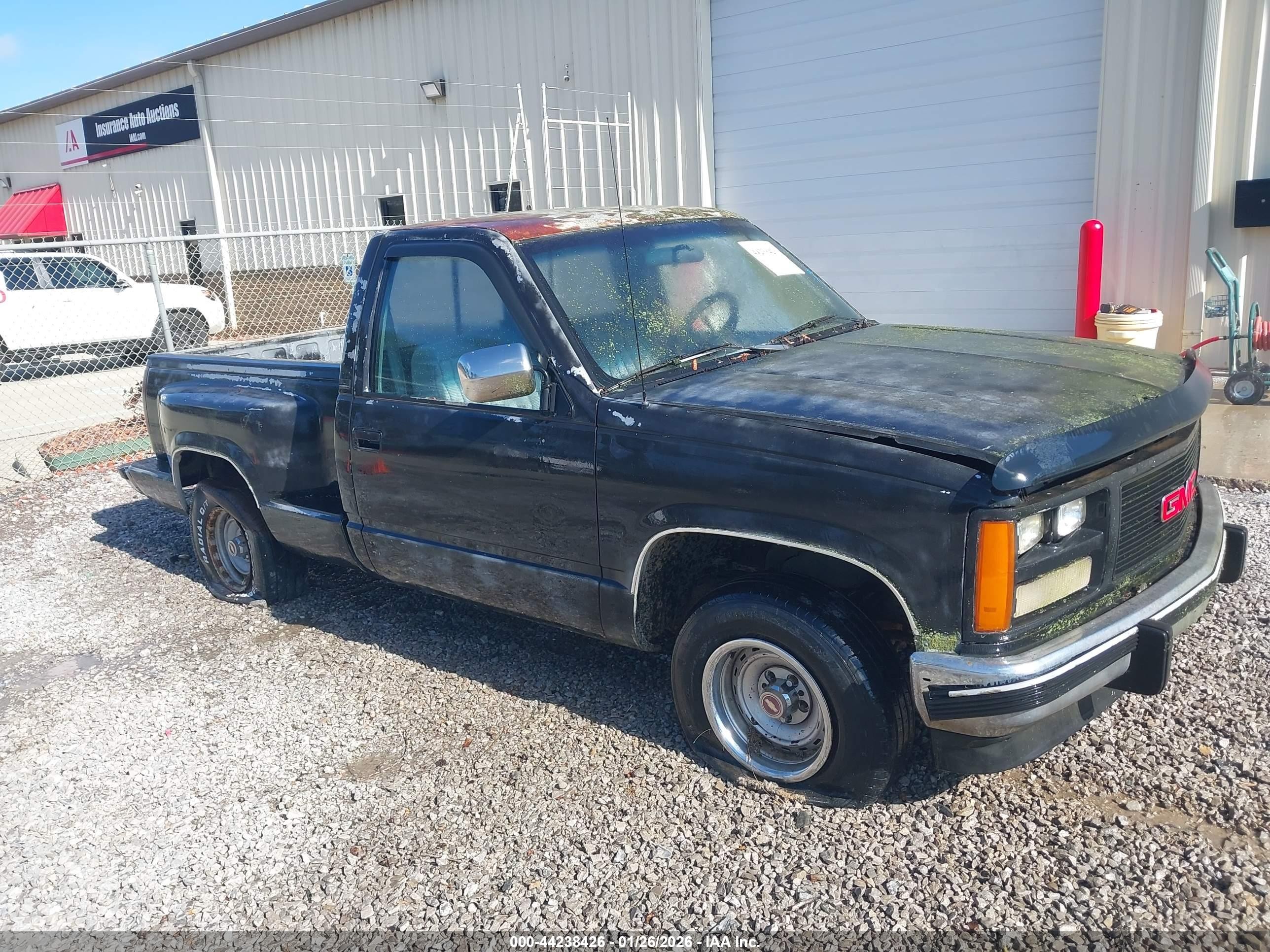 1989 GMC Sierra 1500, VIN 1GTDC14K5KZ548908 — Stripped