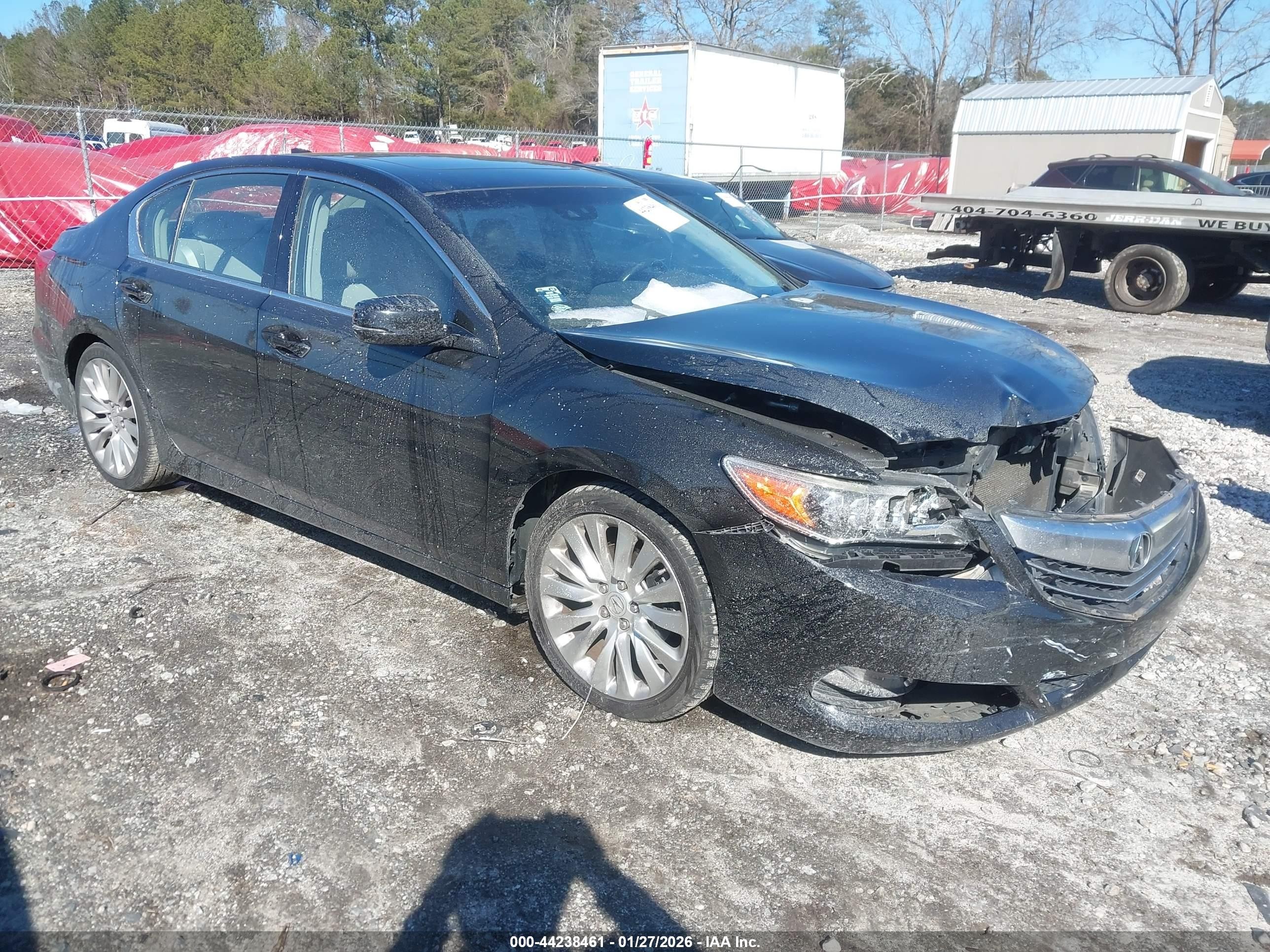 2015 Acura RLX Technology, VIN JH4KC1F5XFC000473 — Front end