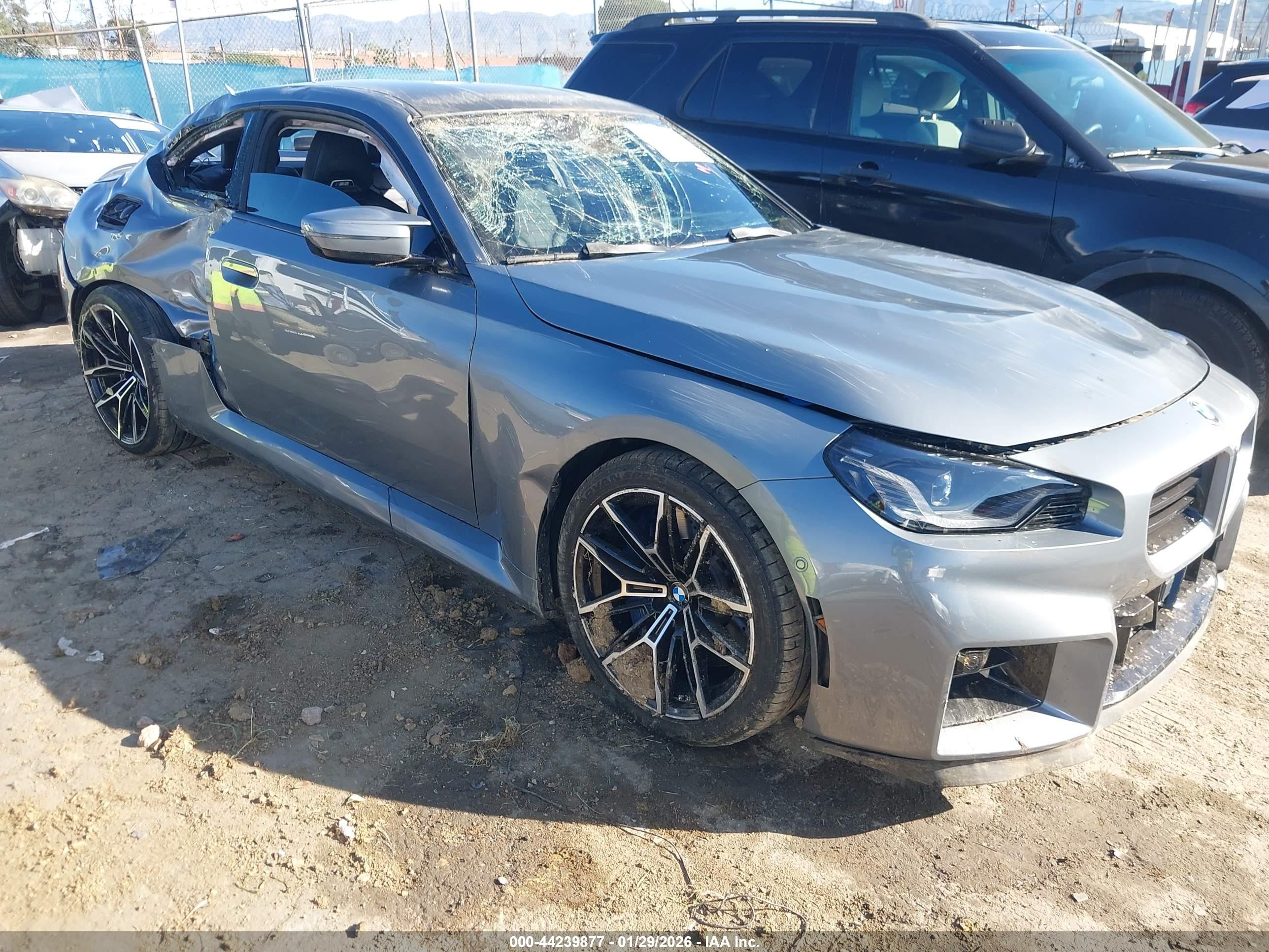 2025 BMW M2, VIN 3MF23DM00S8F38821 — Опрокидывание