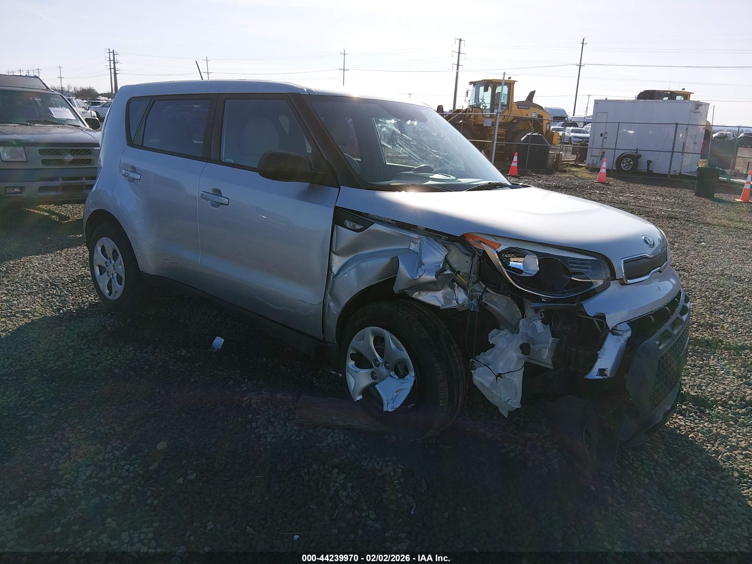 2014 Kia Soul, VIN KNDJN2A26E7713646 — Front end