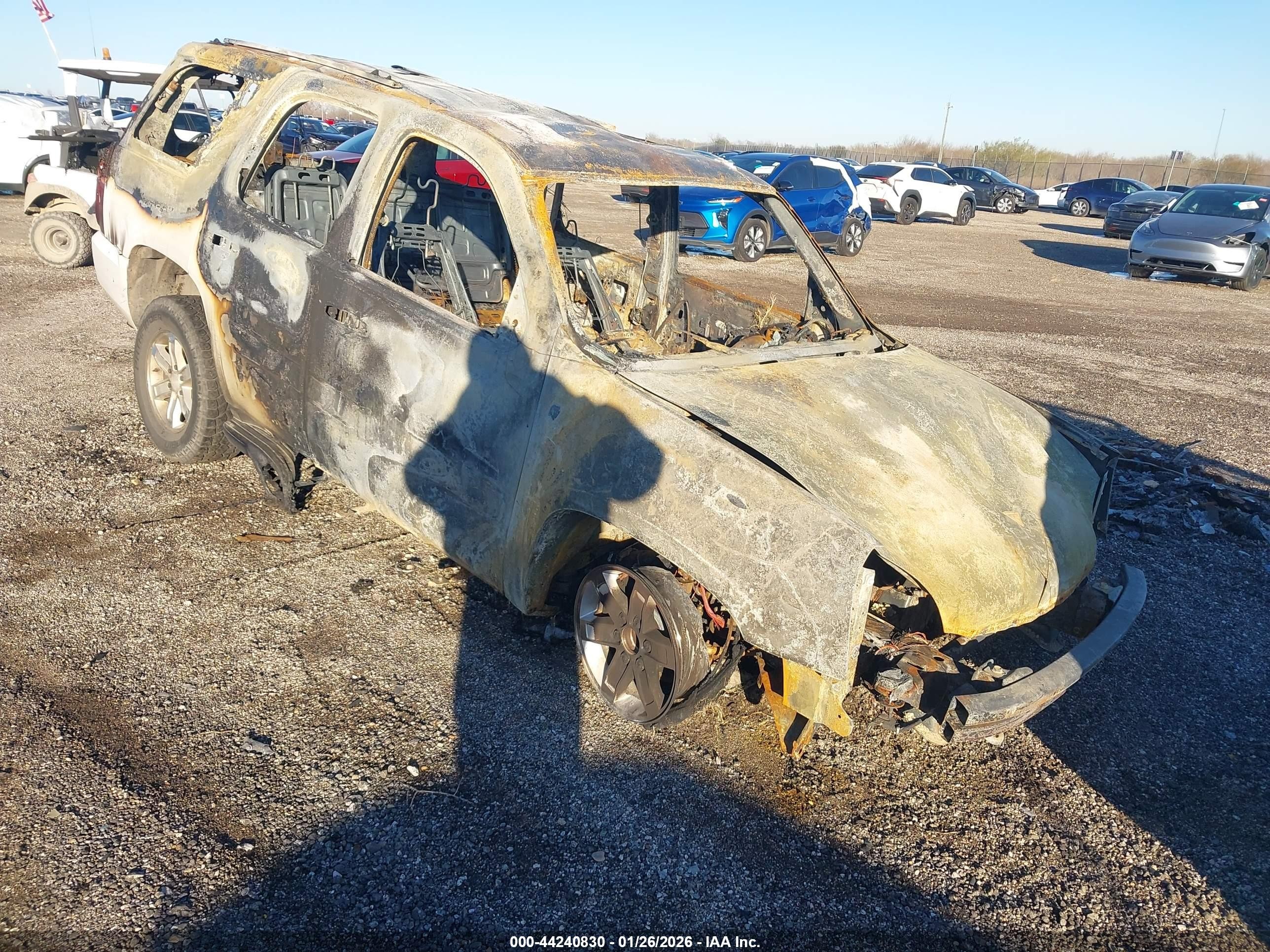 2007 GMC Yukon SLT, VIN 1GKFC13J47J101434 — Burn