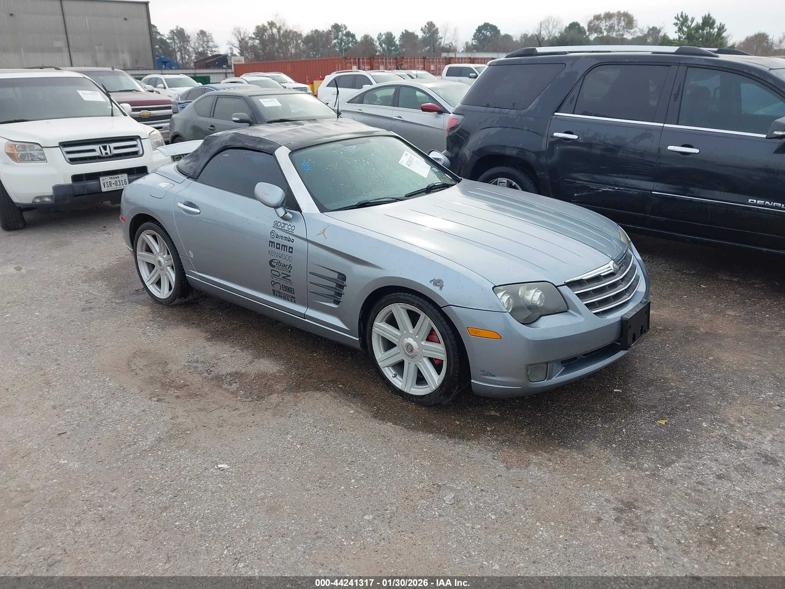 2006 Chrysler Crossfire Limited, VIN 1C3AN65L16X067190 — Normal wear