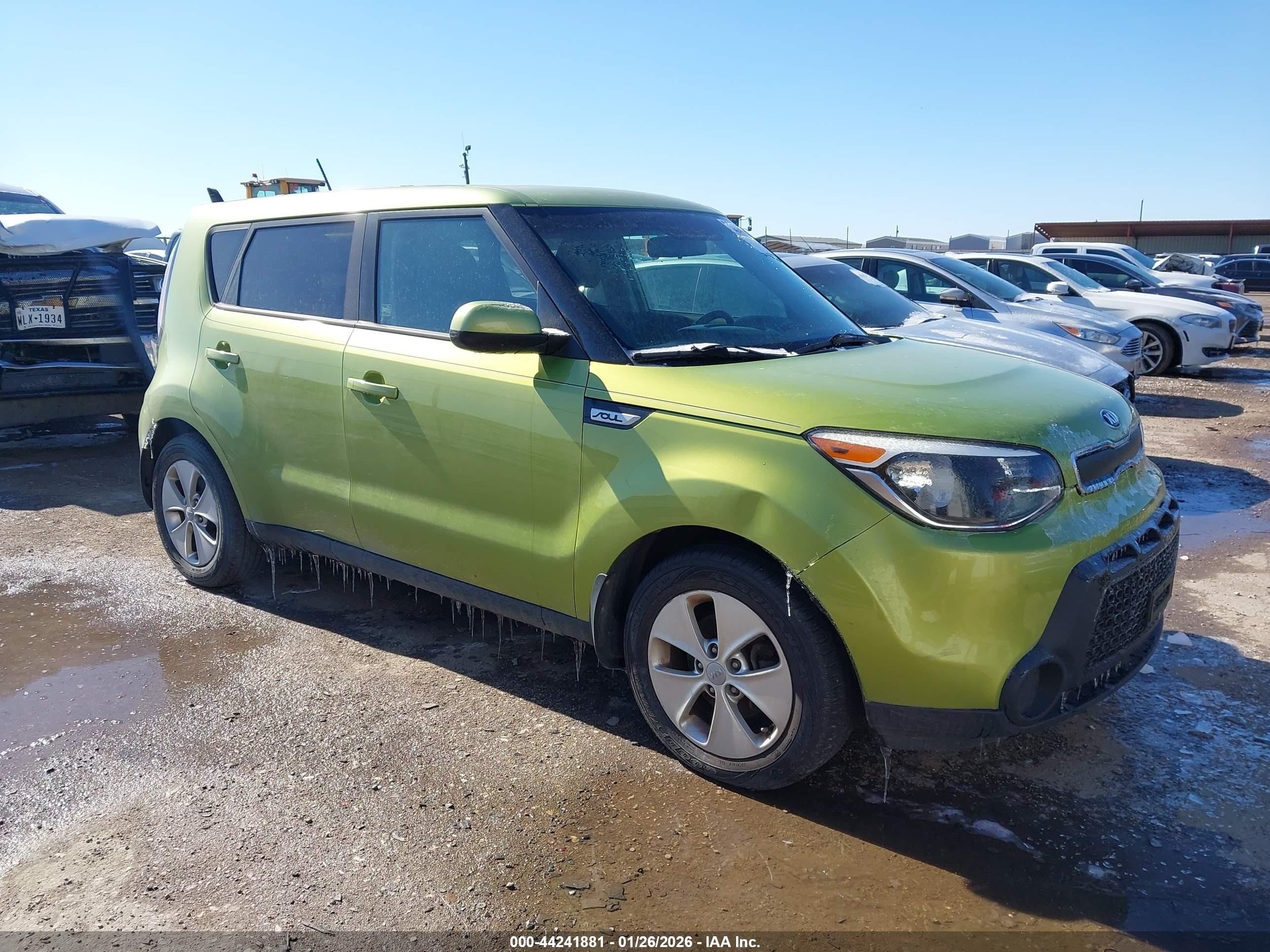 2016 Kia Soul, VIN KNDJN2A21G7830232 — Normal wear