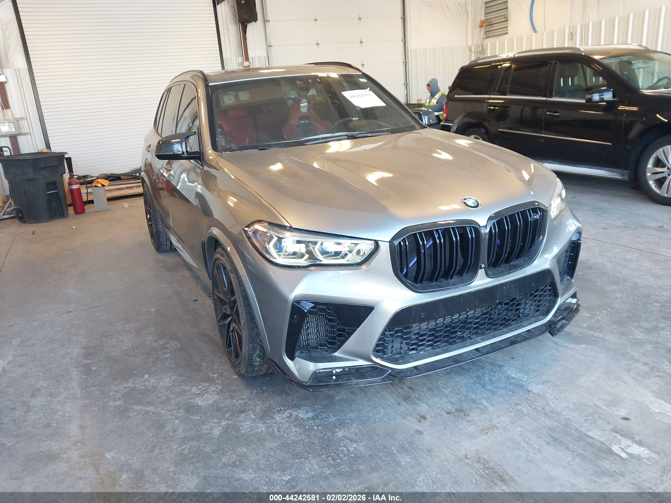 2021 BMW X5 M, VIN 5YMJU0C07M9E85852 — Theft recovery