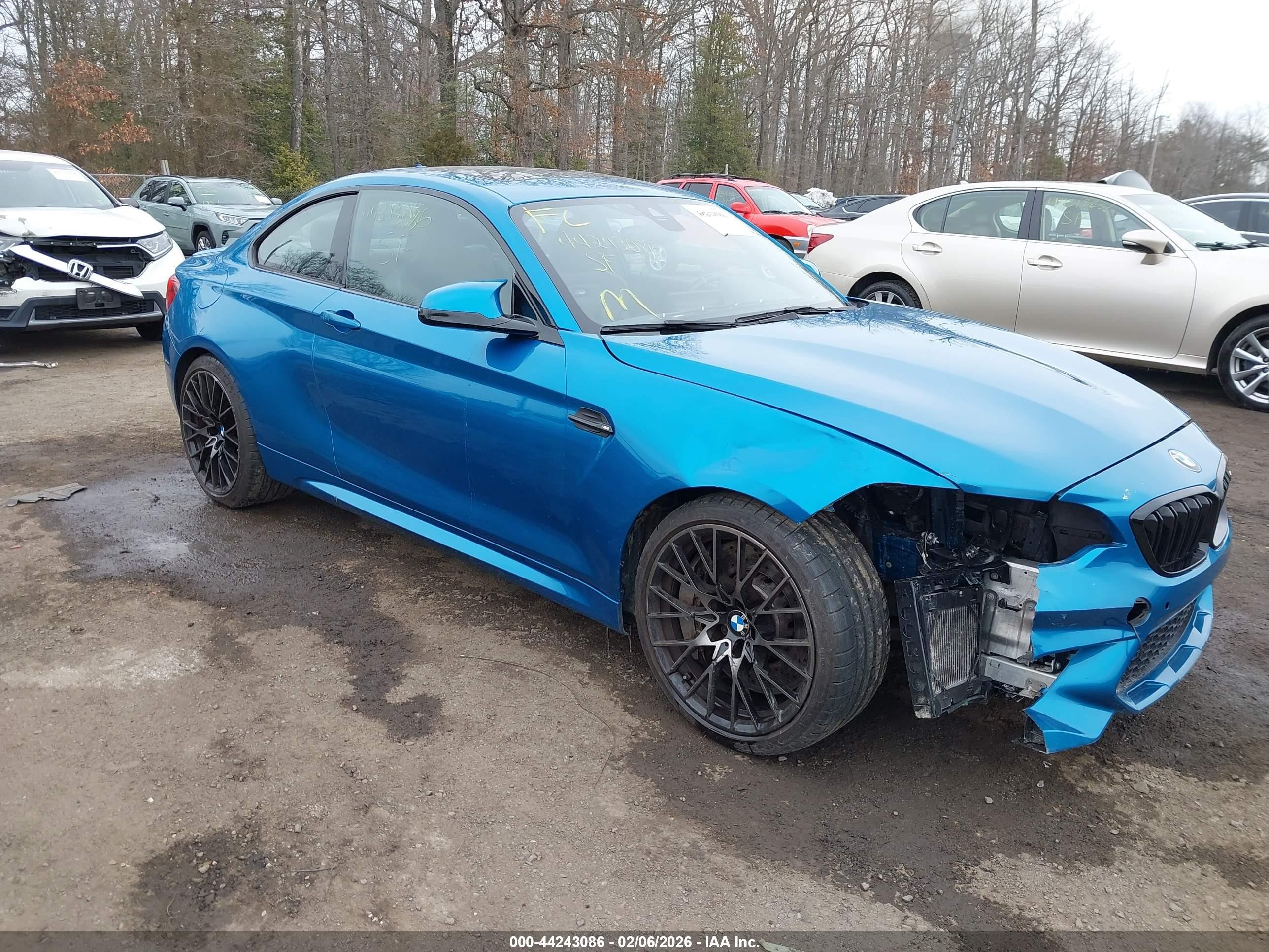 2021 BMW M2 Competition, VIN WBS2U7C00M7G54670 — Перед