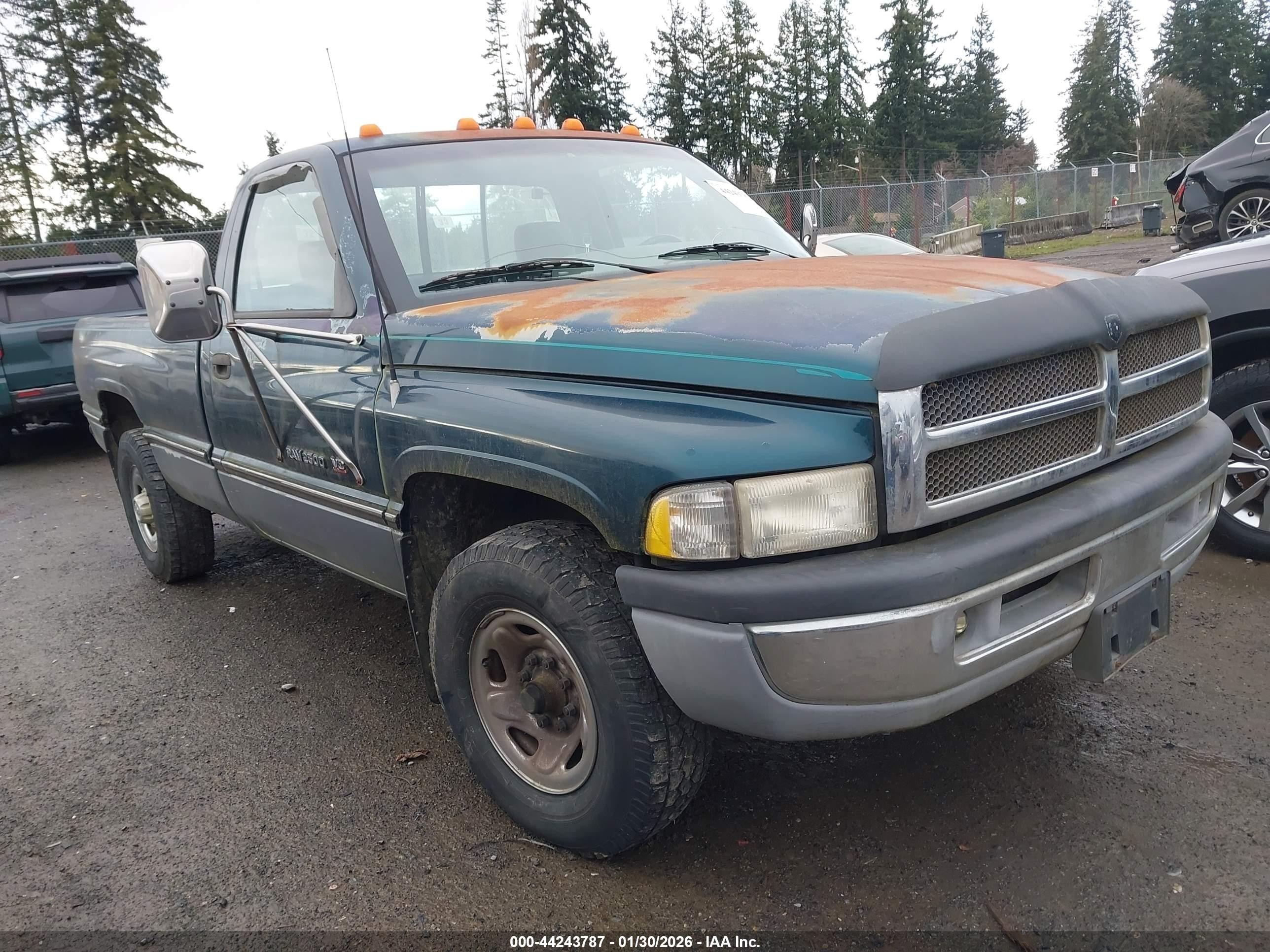 1994 Dodge 2500, VIN 1B7KC26Z1RS581480 — Rear end