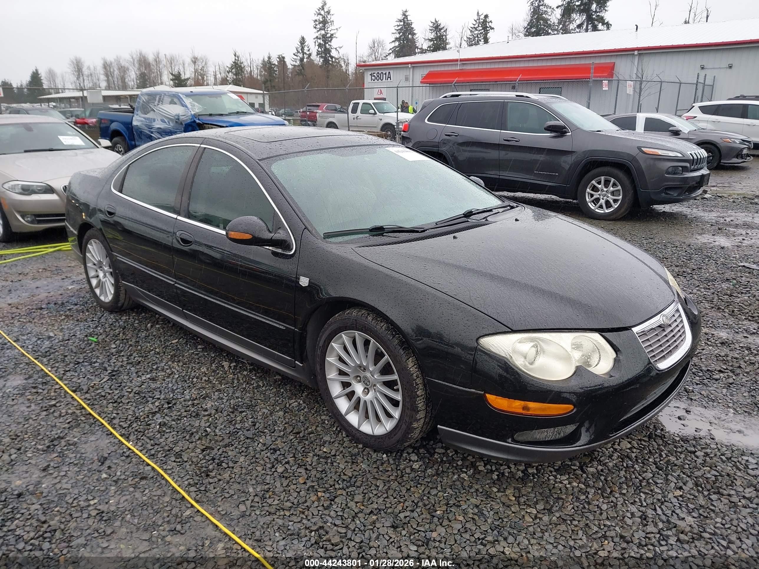 2003 Chrysler 300M M, VIN 2C3AE76K23H579570 — Зад