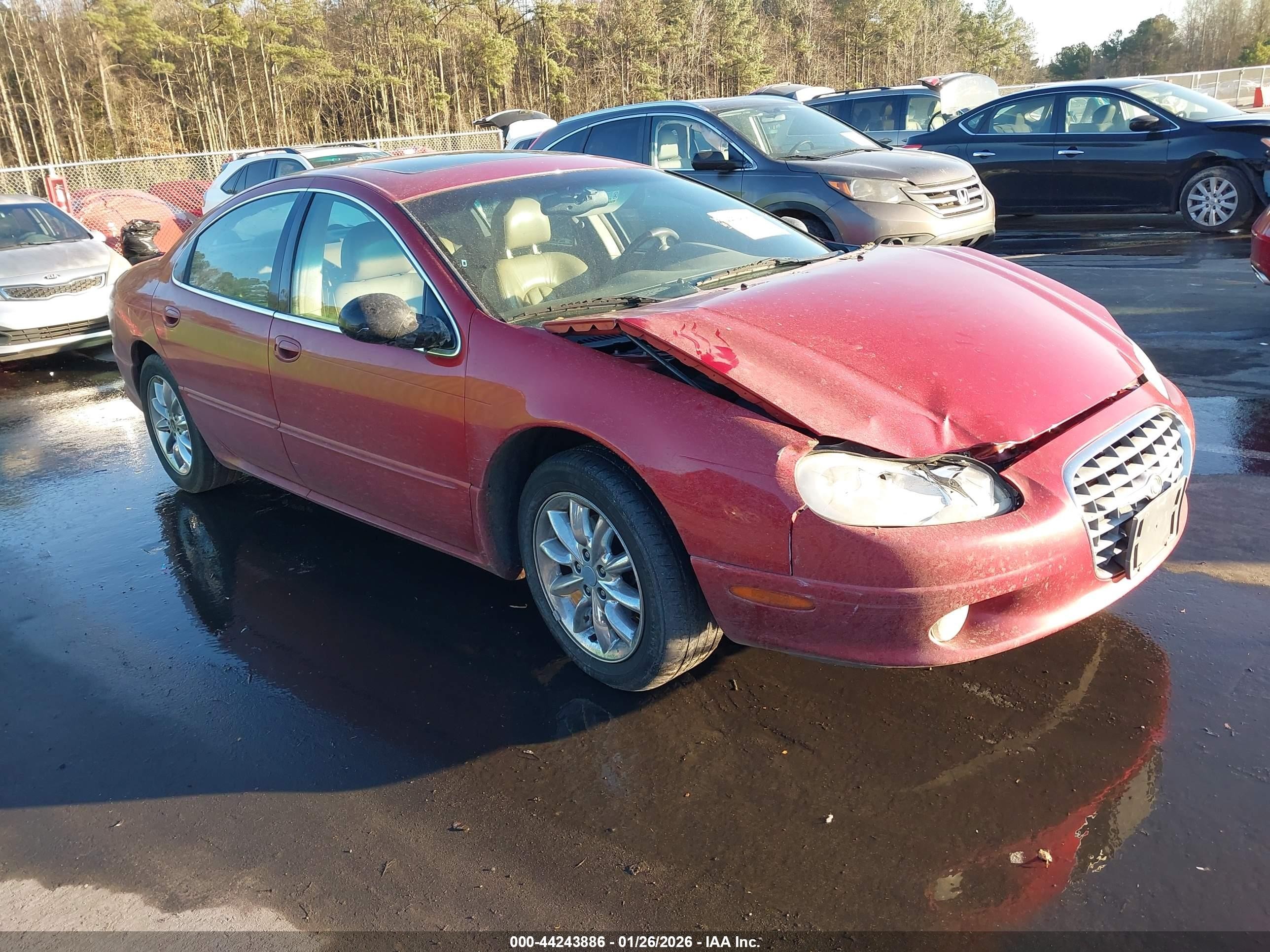 2002 Chrysler Concorde Limited, VIN 2C3AD56G62H109530 — Front end