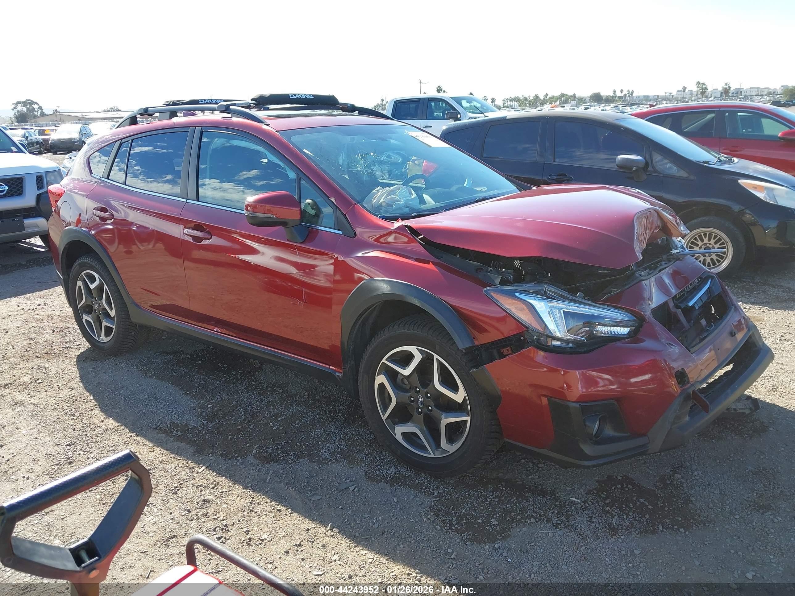 2019 Subaru Crosstrek Limited, VIN JF2GTANC6KH231330 — Front end