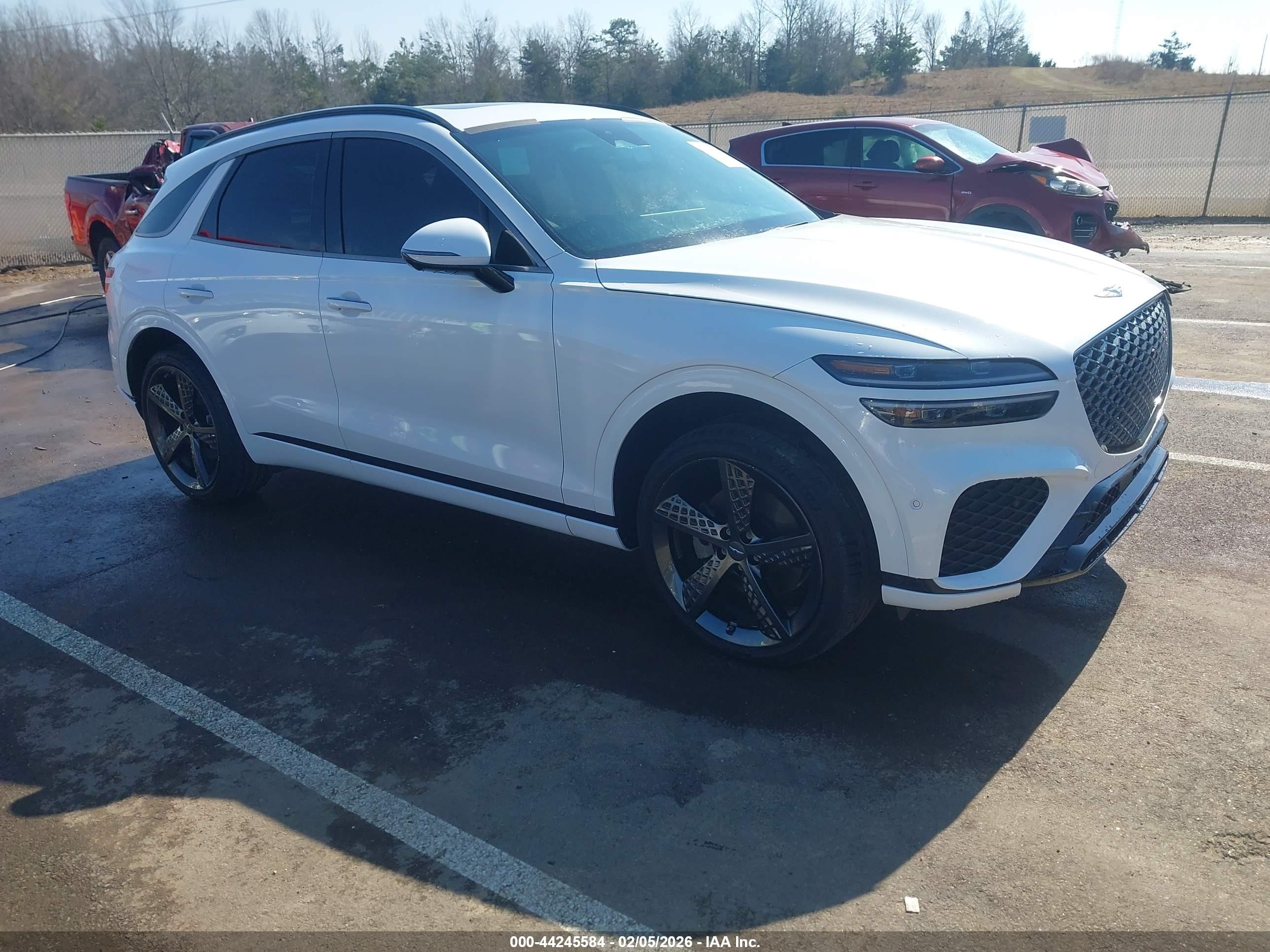 2022 Genesis GV70 2.5T, VIN KMUMADTB2NU050866 — Theft recovery