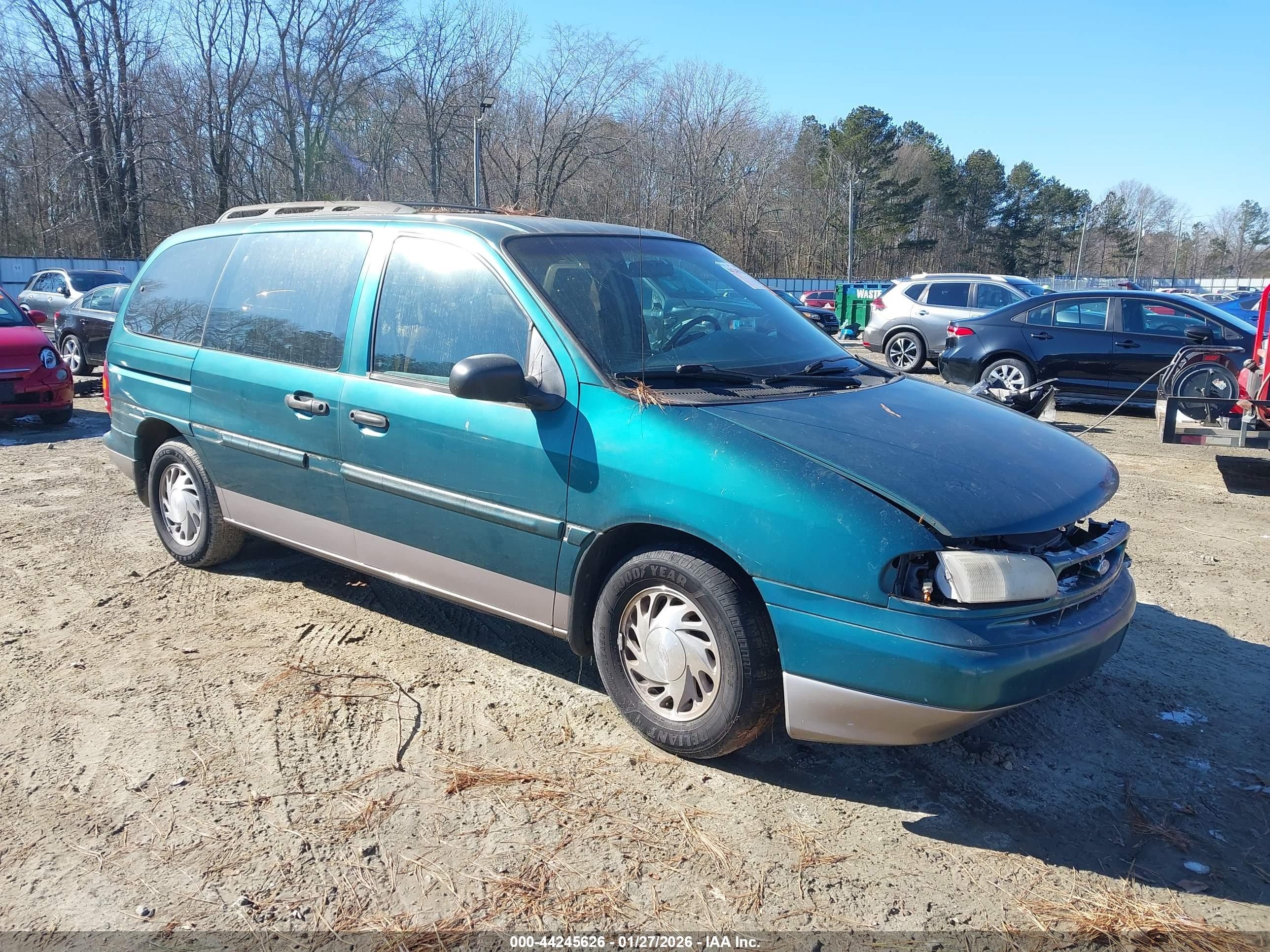 1996 Ford Windstar GL, VIN 2FMDA5145TBB57227 — Front end
