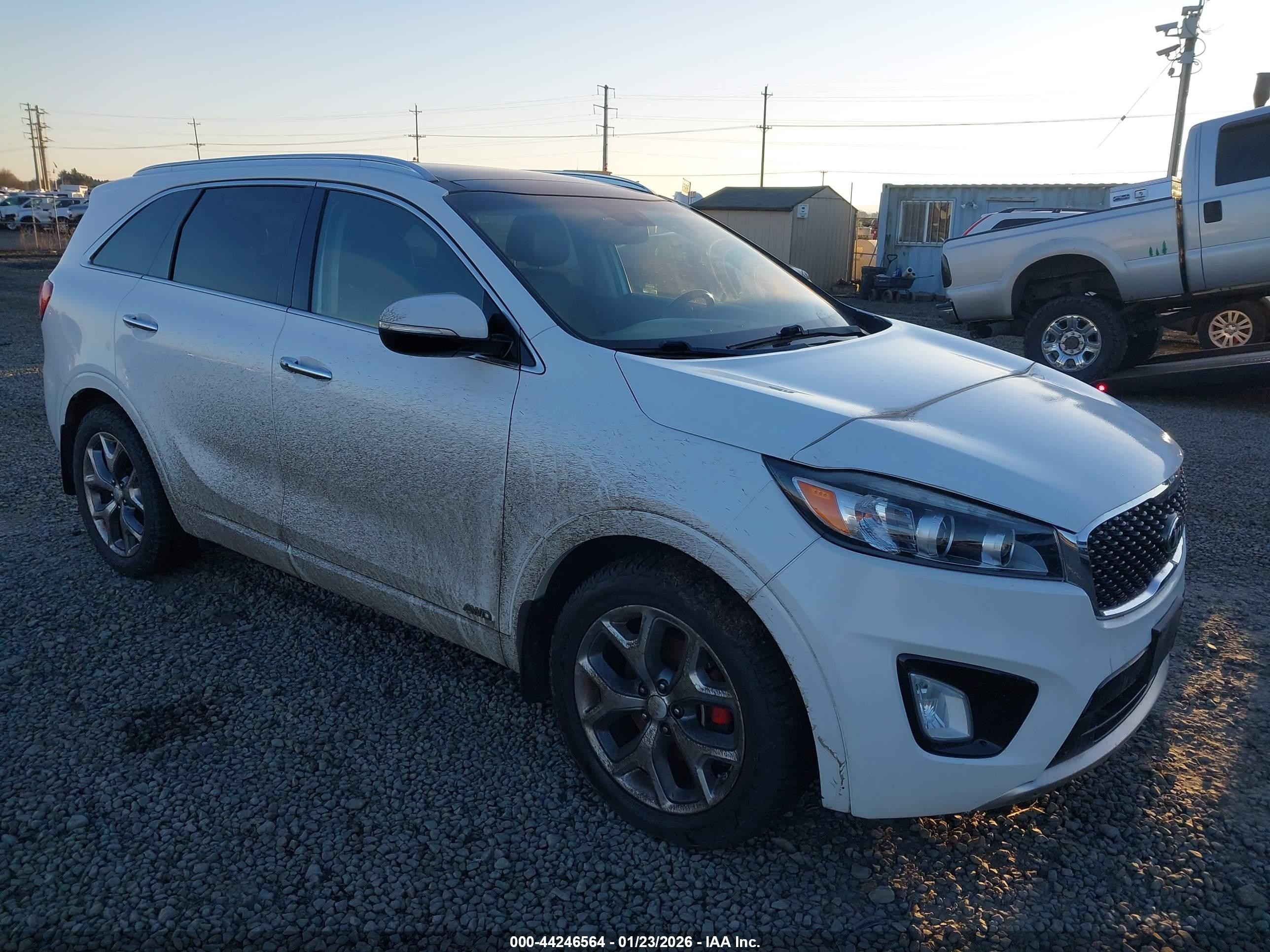 2016 Kia Sorento SX, VIN 5XYPKDA50GG008565 — Normal wear