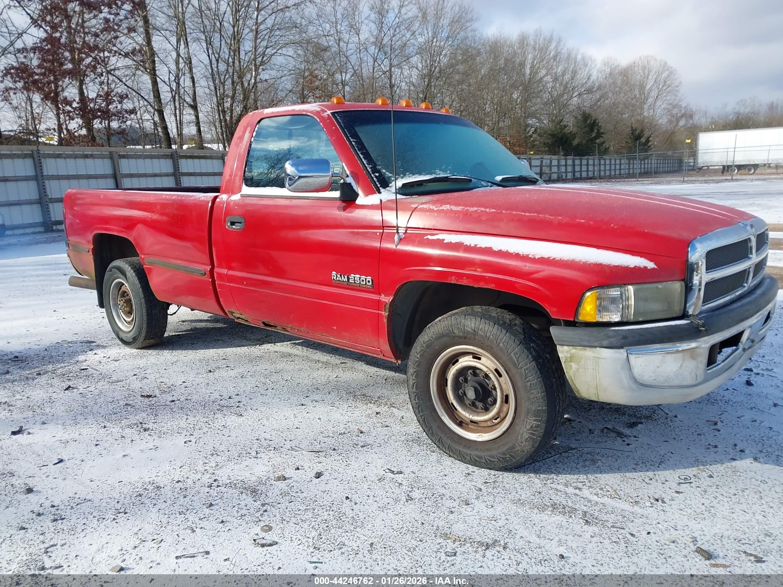 1995 Dodge RAM, VIN 1B7KC26C9SS265519 — Зад