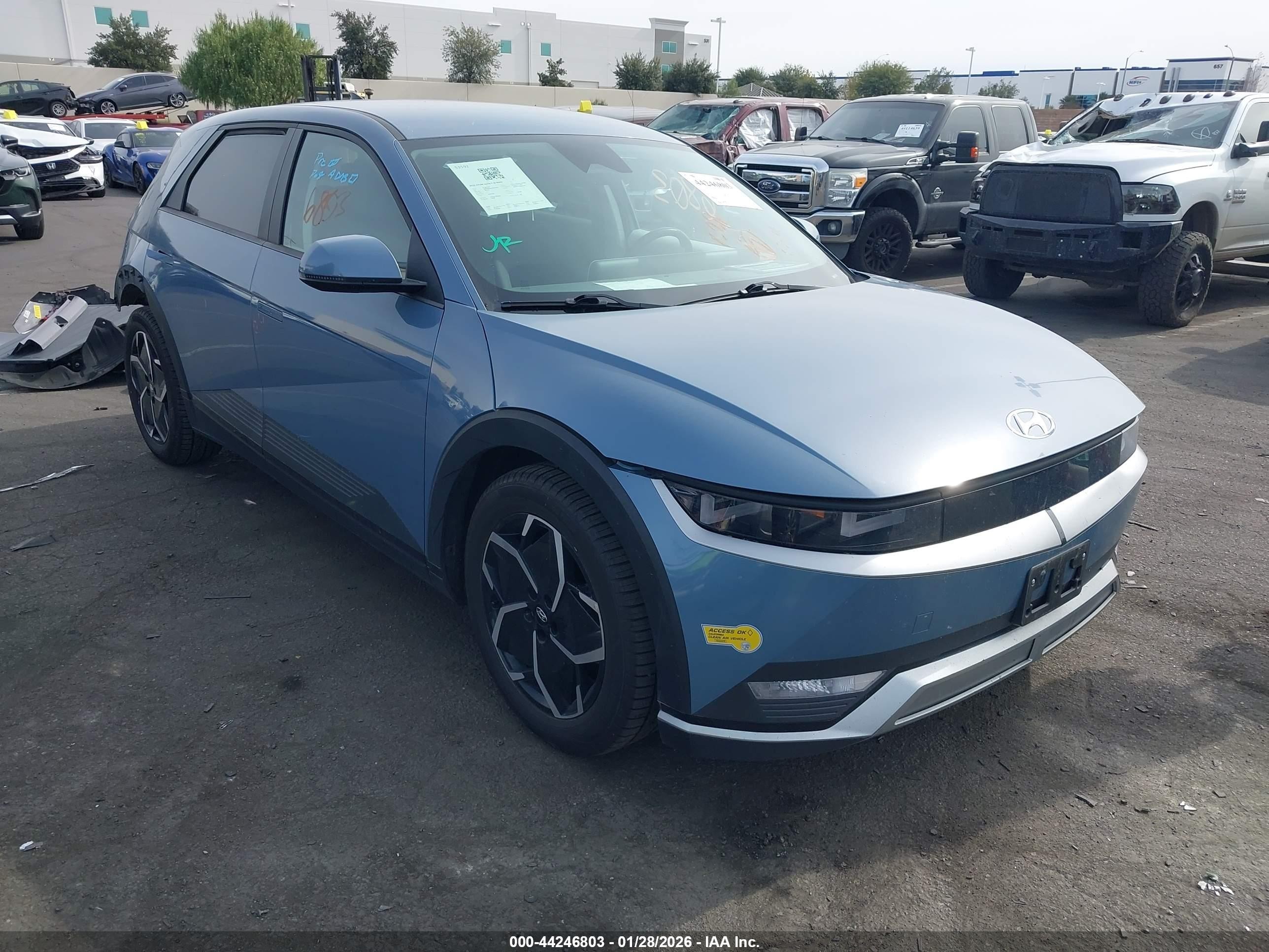 2022 Hyundai Ioniq 5 SE, VIN KM8KM4AE3NU073700 — Rear end