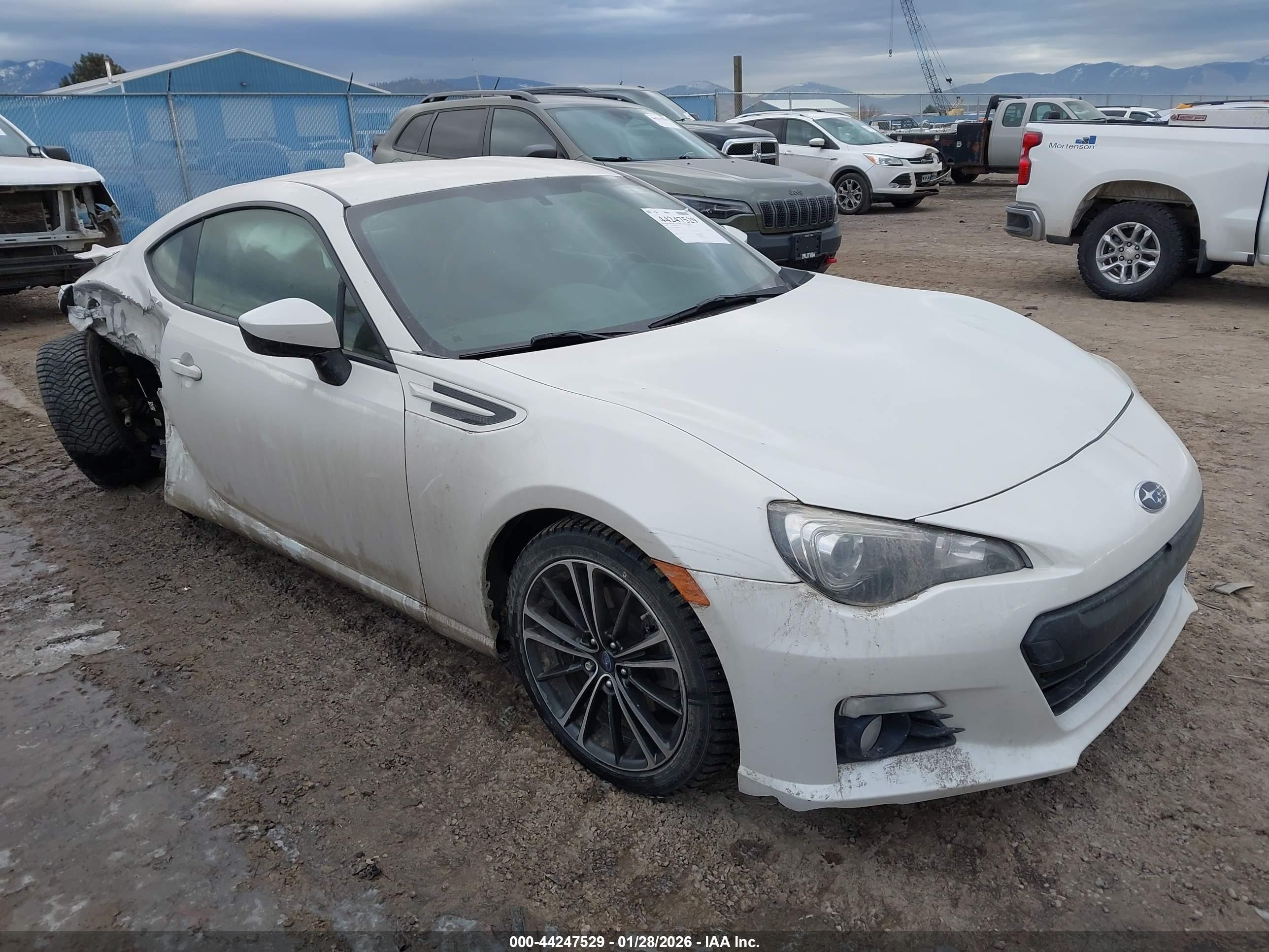 2016 Subaru BRZ Limited, VIN JF1ZCAC10G8601905 — Зад