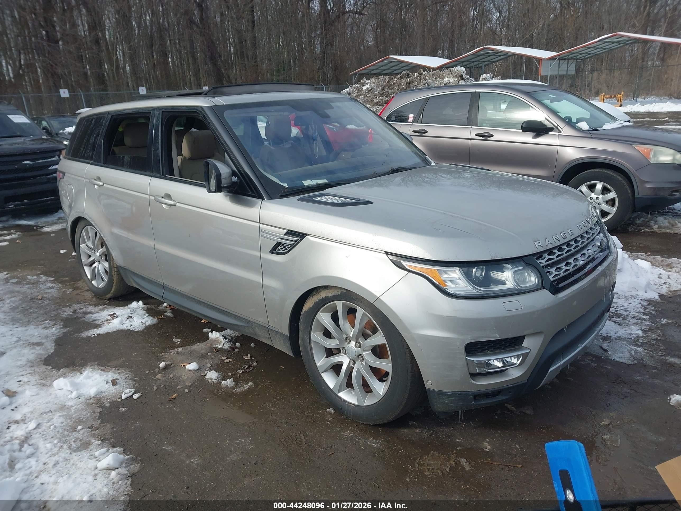 2016 Land Rover Range Rover Sport HSE, VIN SALWR2VF5GA634121 — Fresh water flood