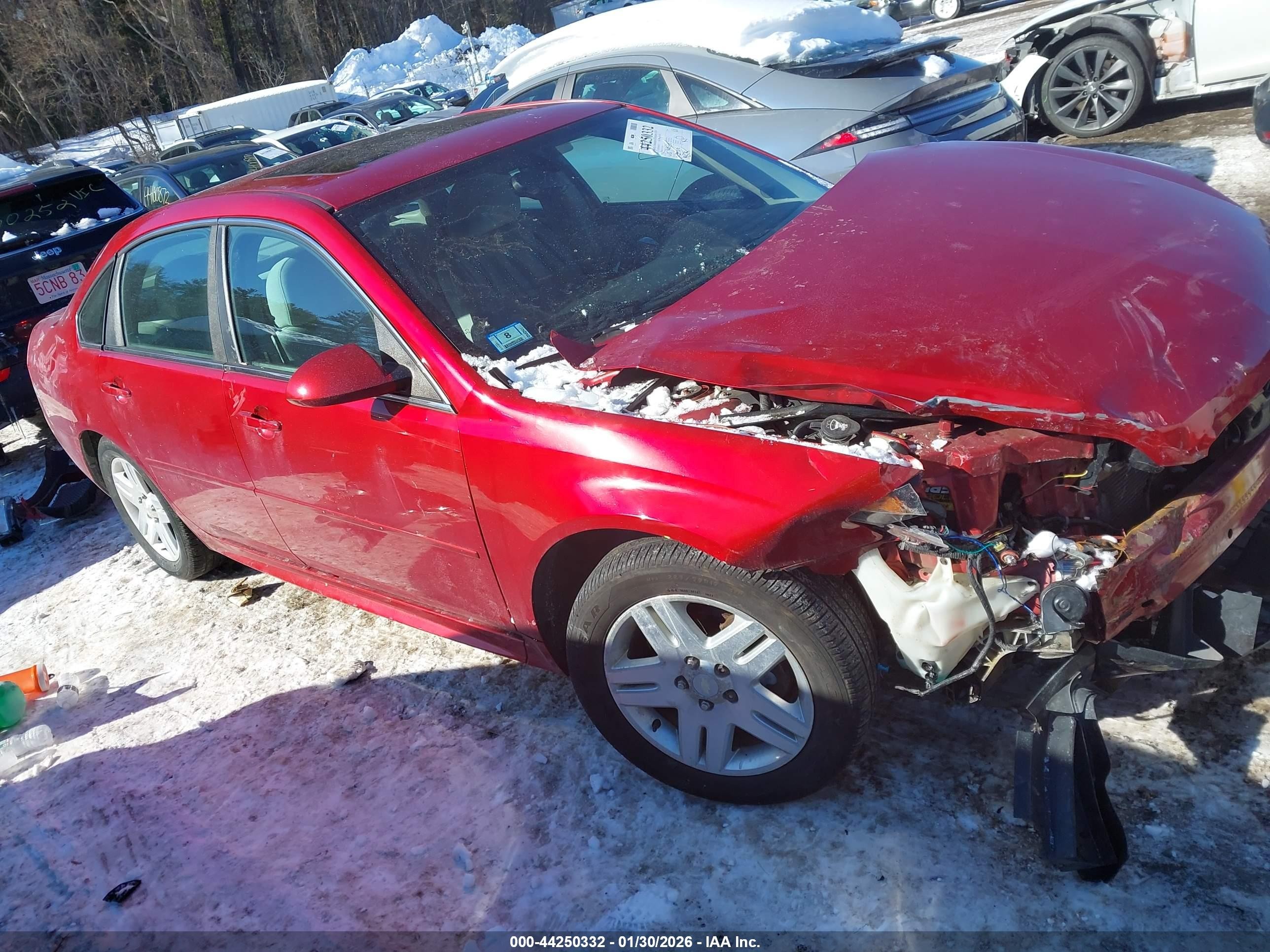 2015 Chevrolet Impala LT, VIN 2G1WB5E37F1108240 — Front end