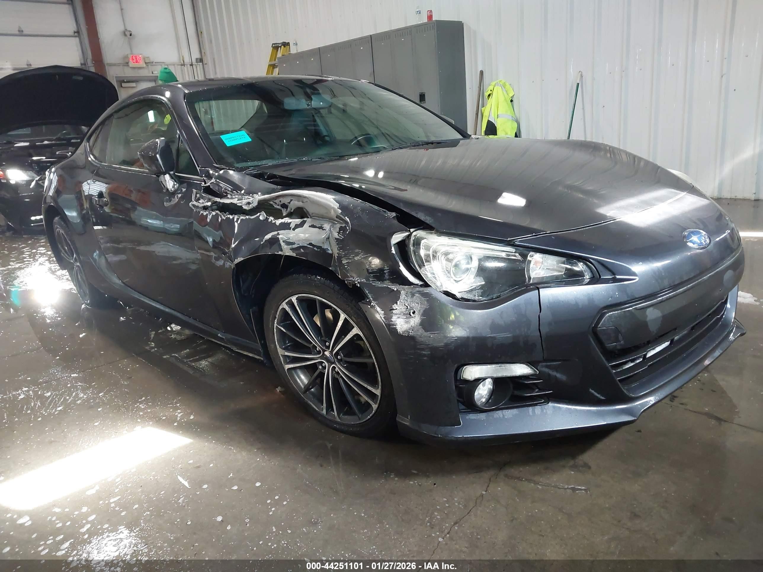 2015 Subaru BRZ Limited, VIN JF1ZCAC13F9606279 — Side