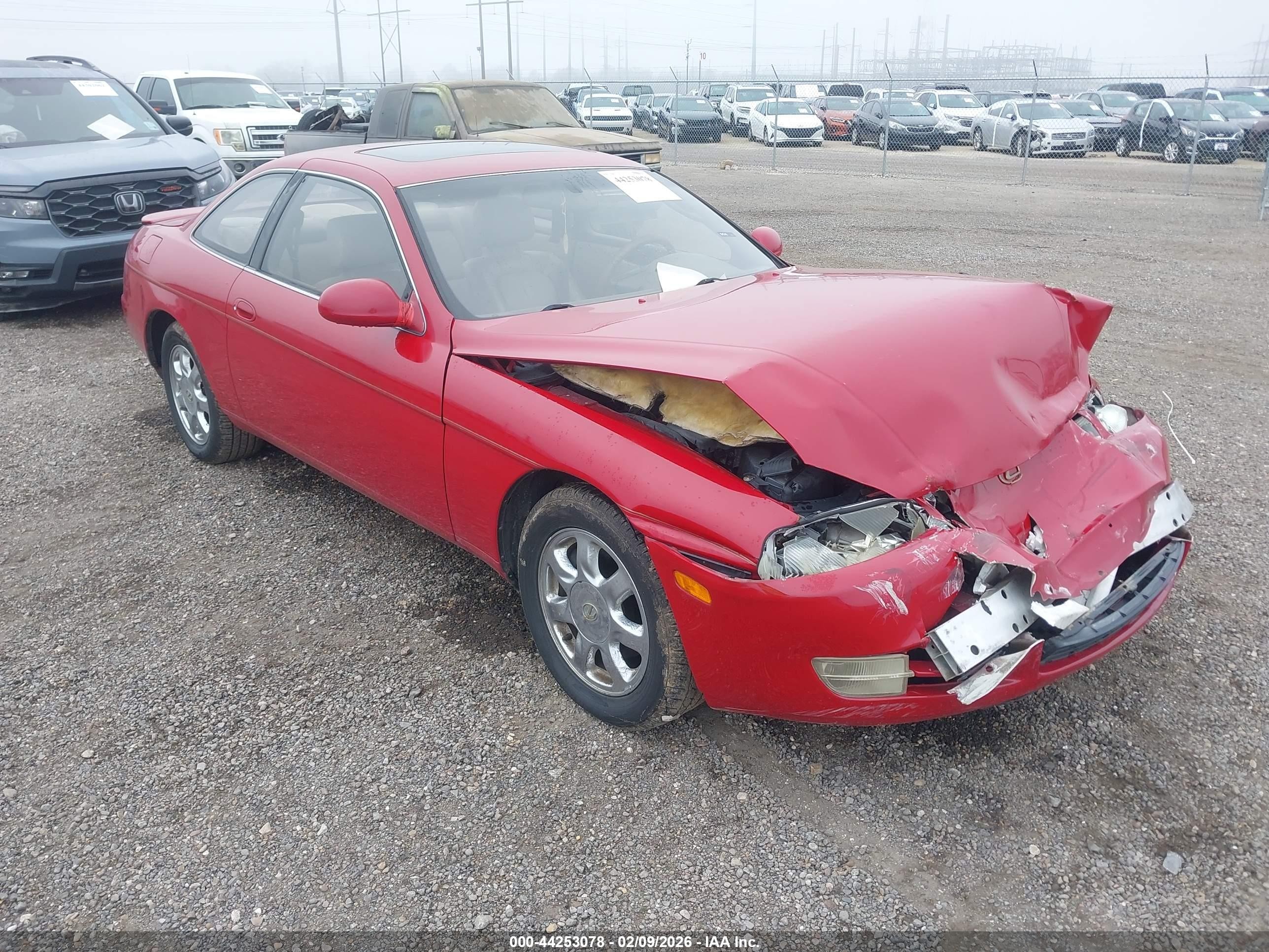 1996 Lexus SC 400, VIN JT8CH32Y0T0051513 — Перед