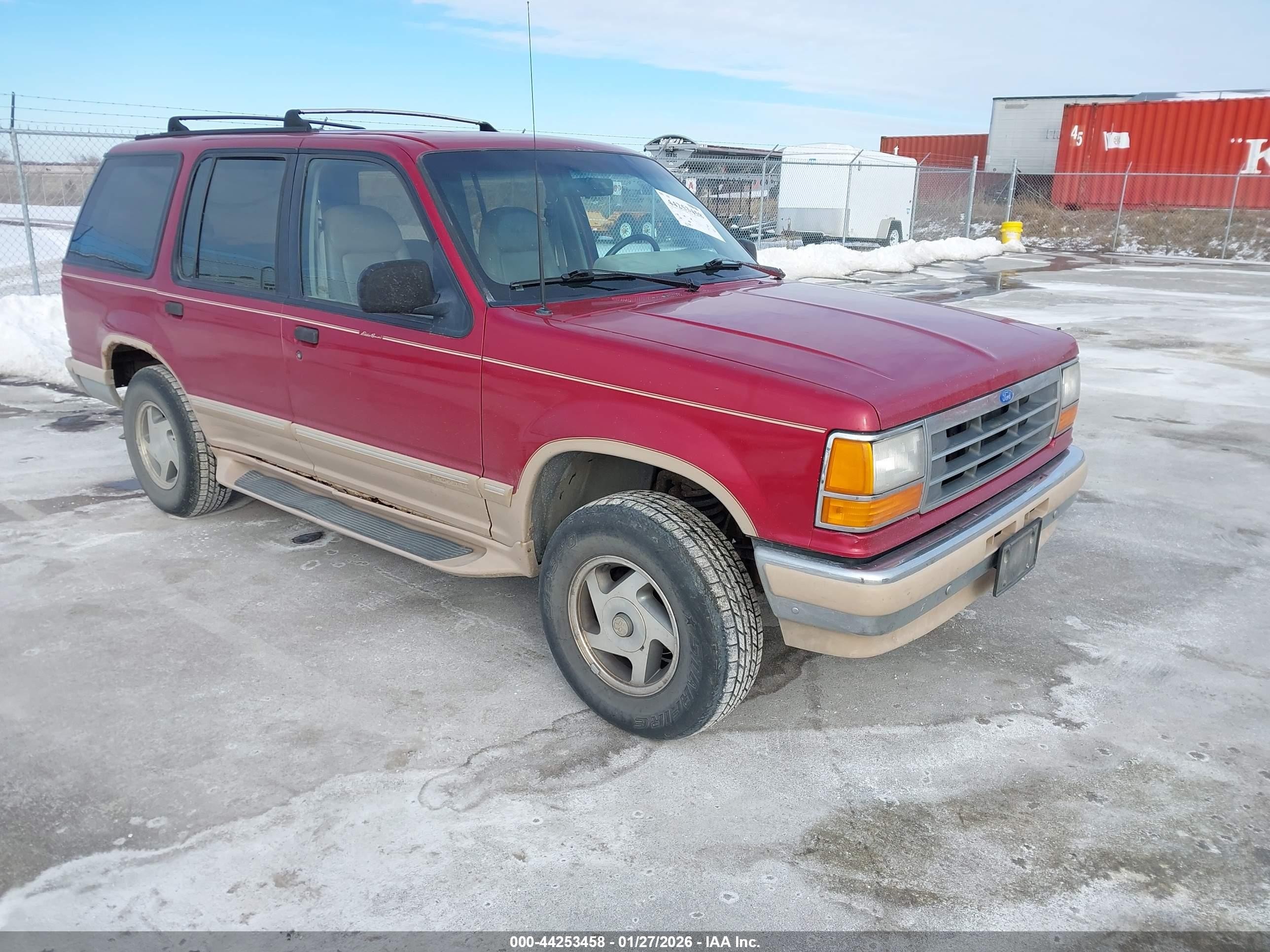 1994 Ford Explorer Eddie Bauer, VIN 1FMDU34X3RUA69412 — Hail