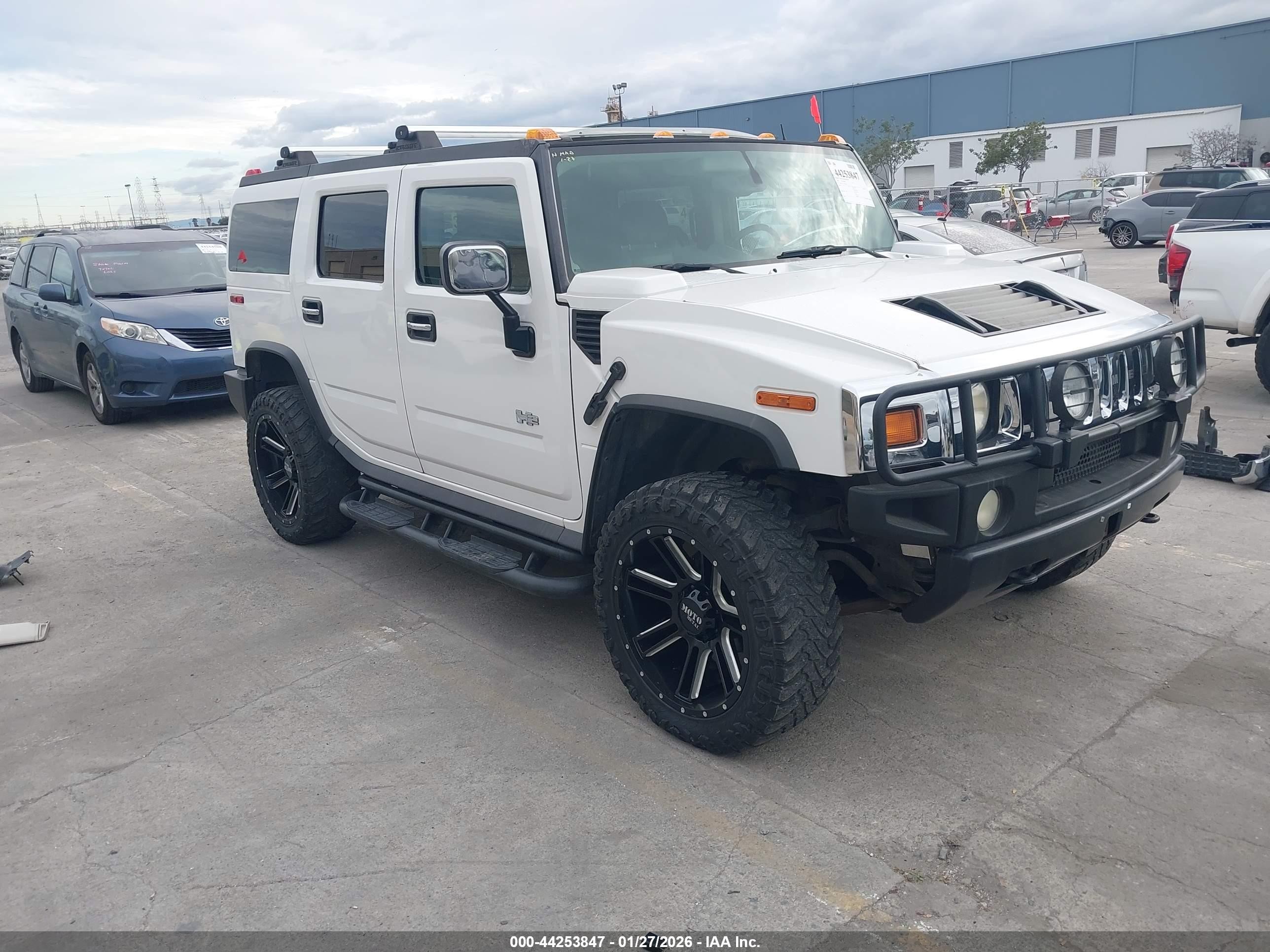 2003 Hummer H2, VIN 5GRGN23U13H124924 — Theft recovery