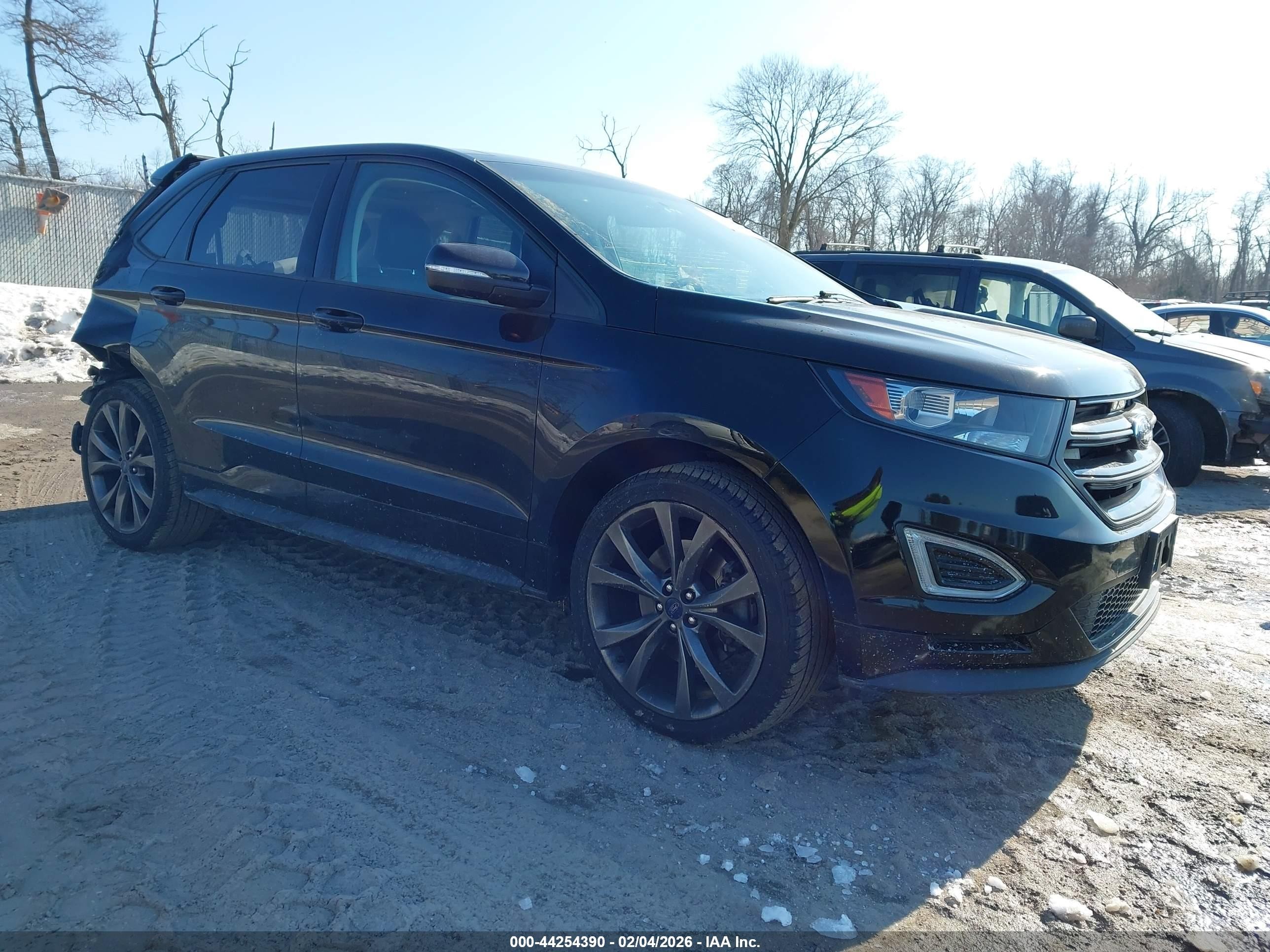 2017 Ford Edge Sport, VIN 2FMPK4AP2HBC01061 — Rear end
