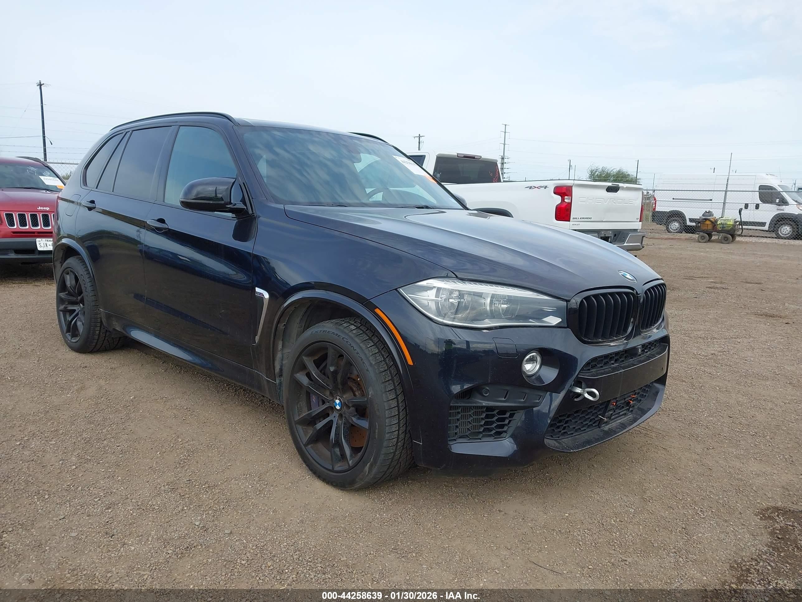 2015 BMW X5 M, VIN 5YMKT6C50F0C89376 — Front end