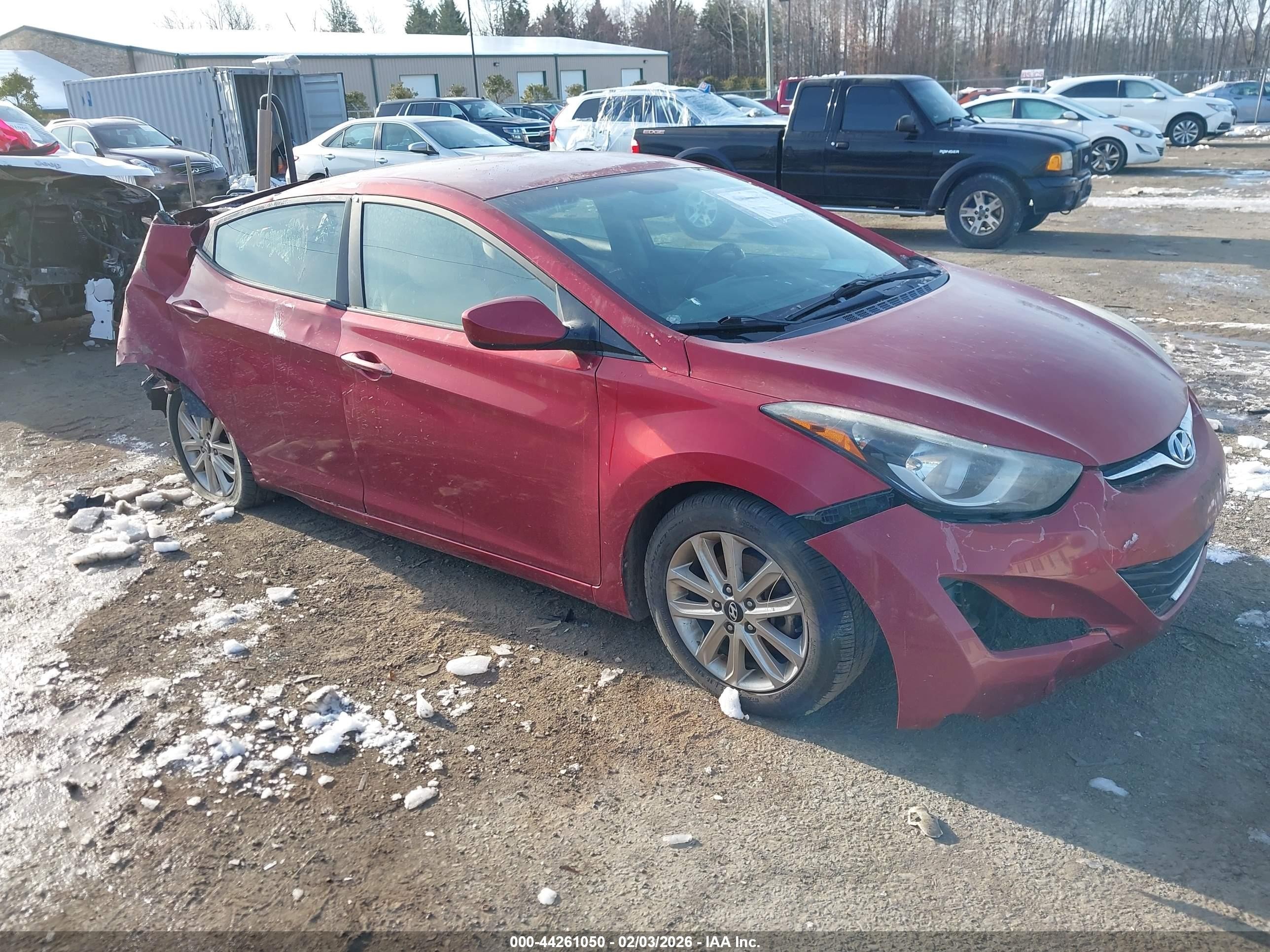 2015 Hyundai Elantra SE, VIN 5NPDH4AE1FH589065 — All over