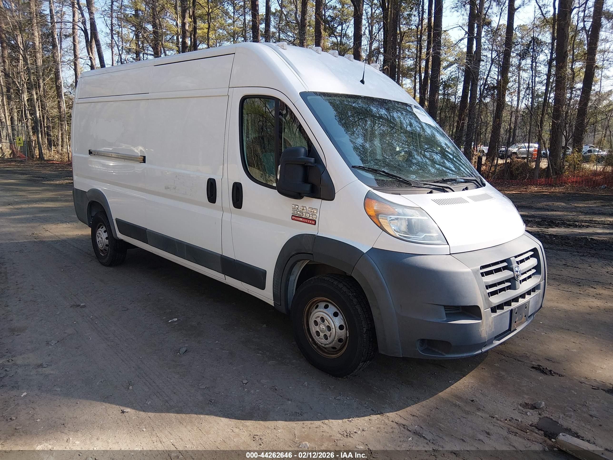 2014 Ram ProMaster, VIN 3C6URVHD0EE122746 — Normal wear
