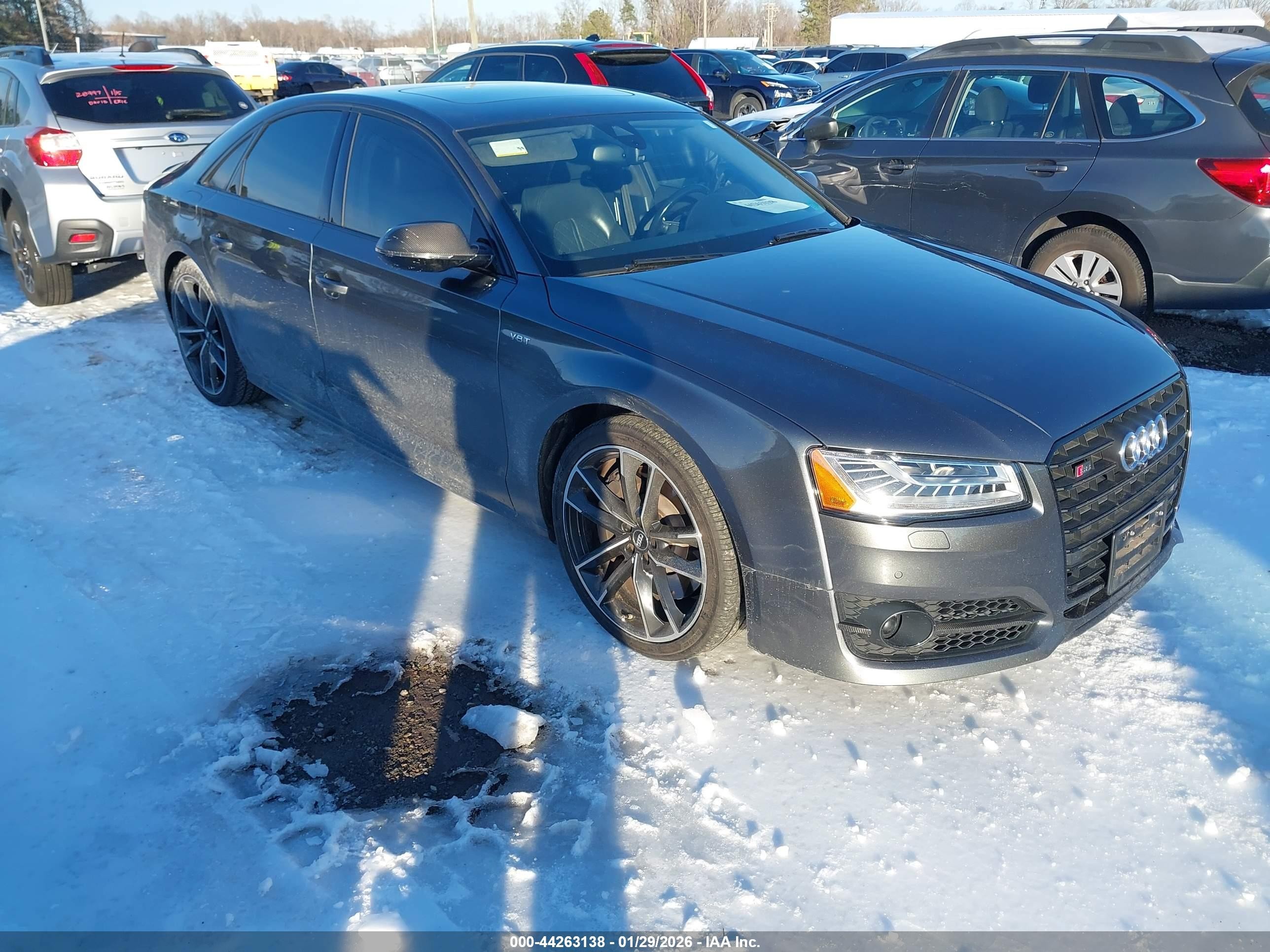 2017 Audi S8, VIN WUAJ5AFD4HN900746 — Not stated