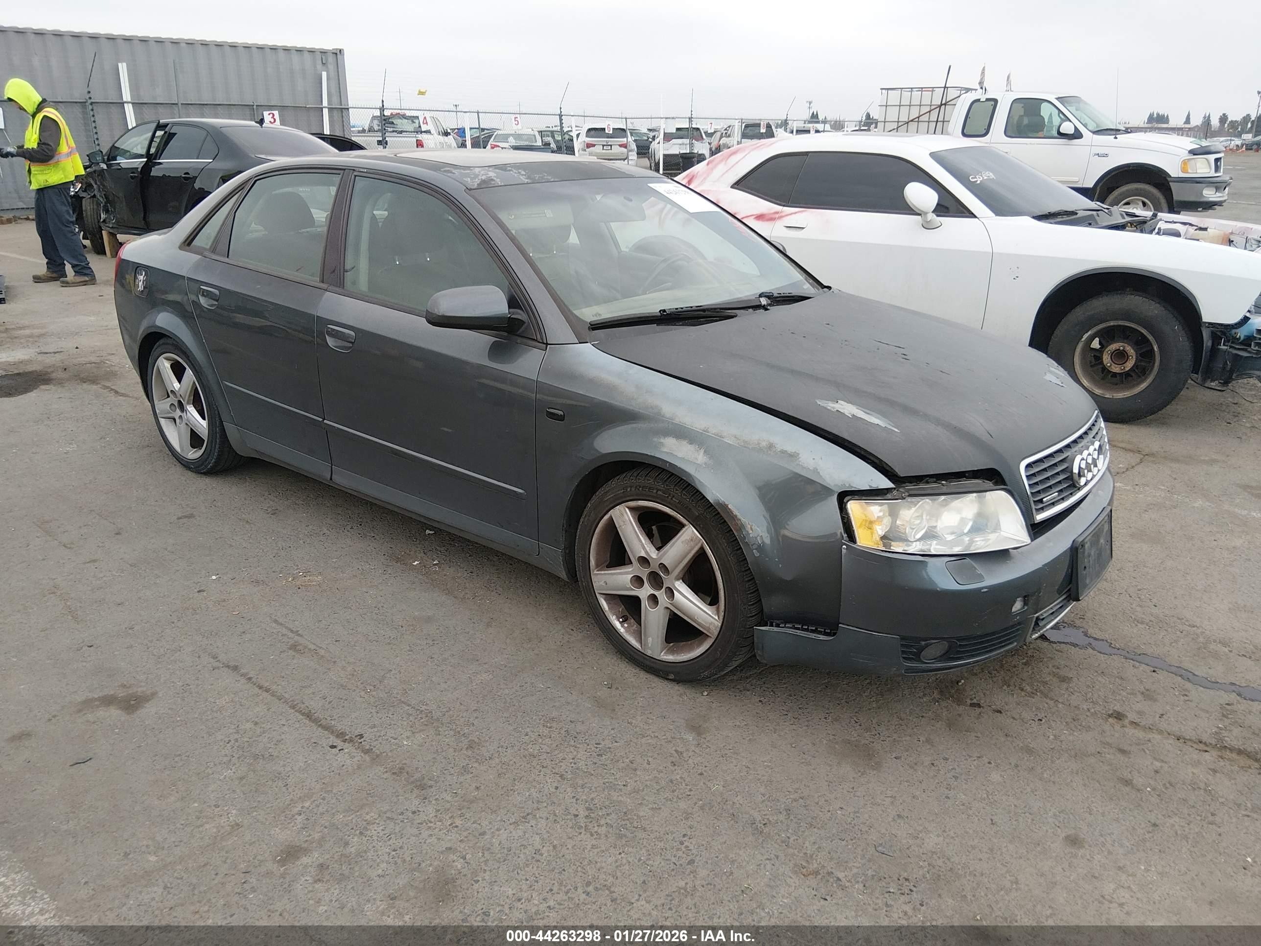 2002 Audi A4 1.8T, VIN WAULC68E62A228974 — Front end