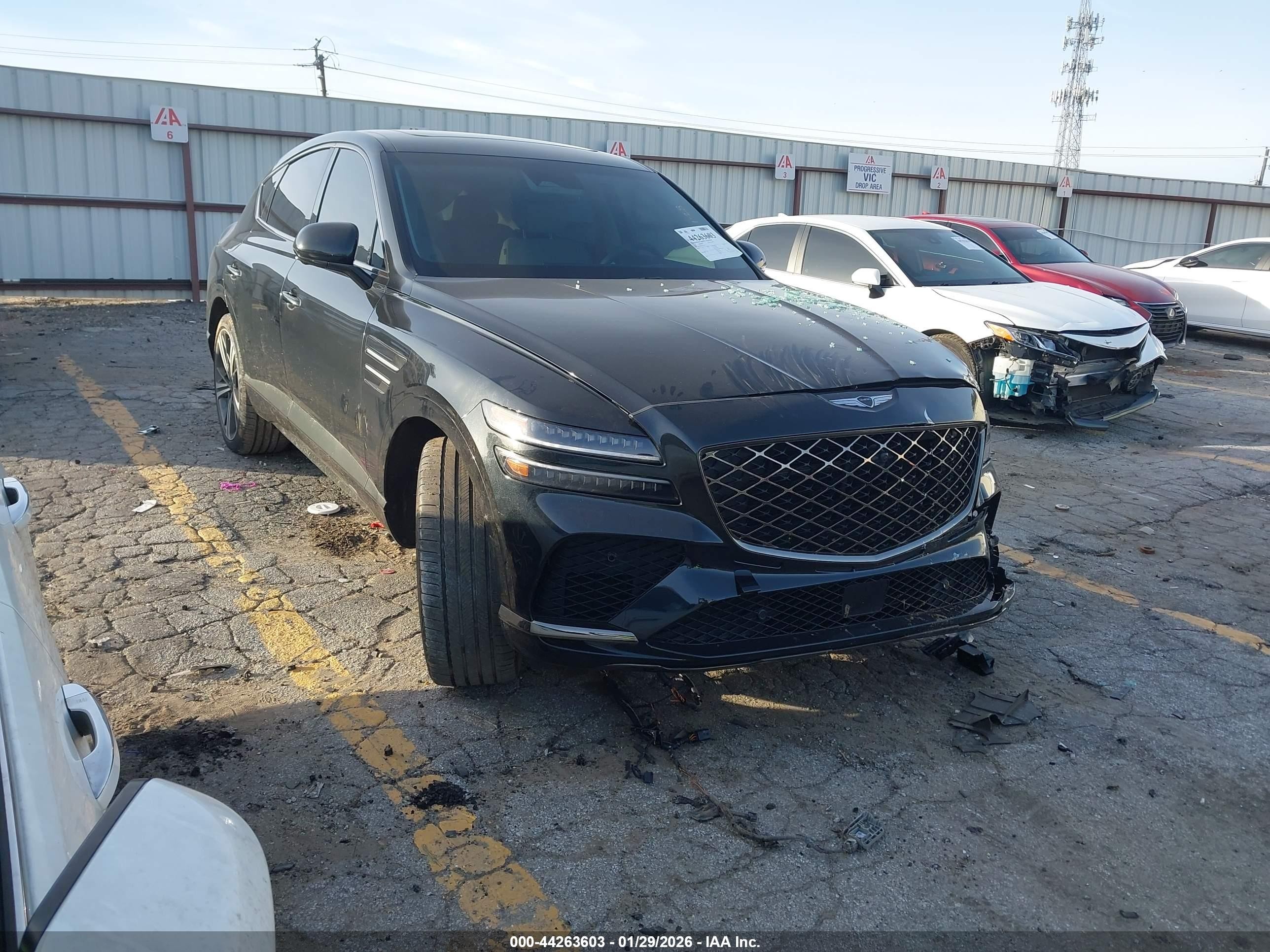 2025 Genesis GV80 Coupe 3.5T e-SC, VIN KMUJBESC6SU234817 — Front end