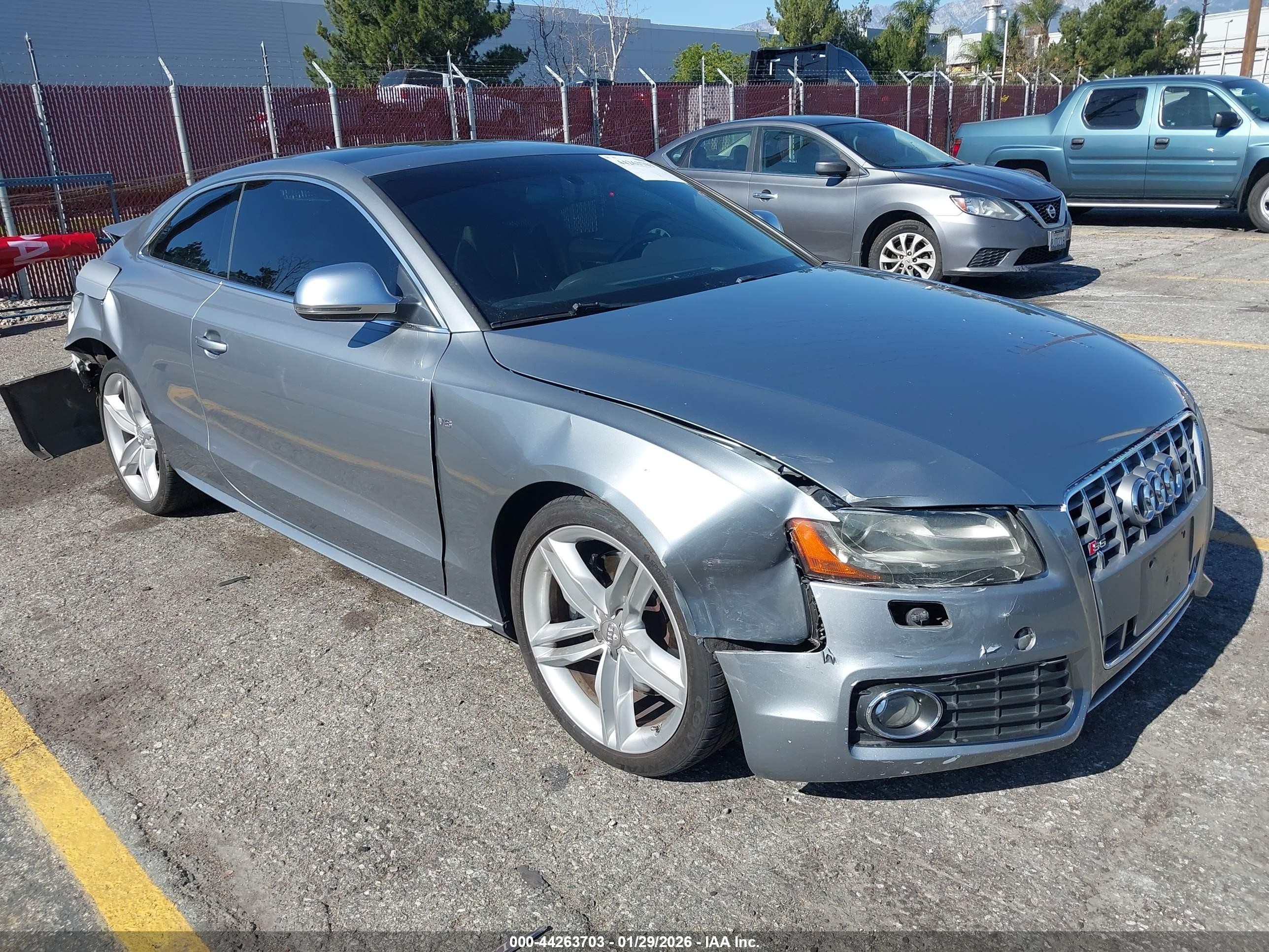 2008 Audi S5, VIN WAURV78T48A044246 — Rear end