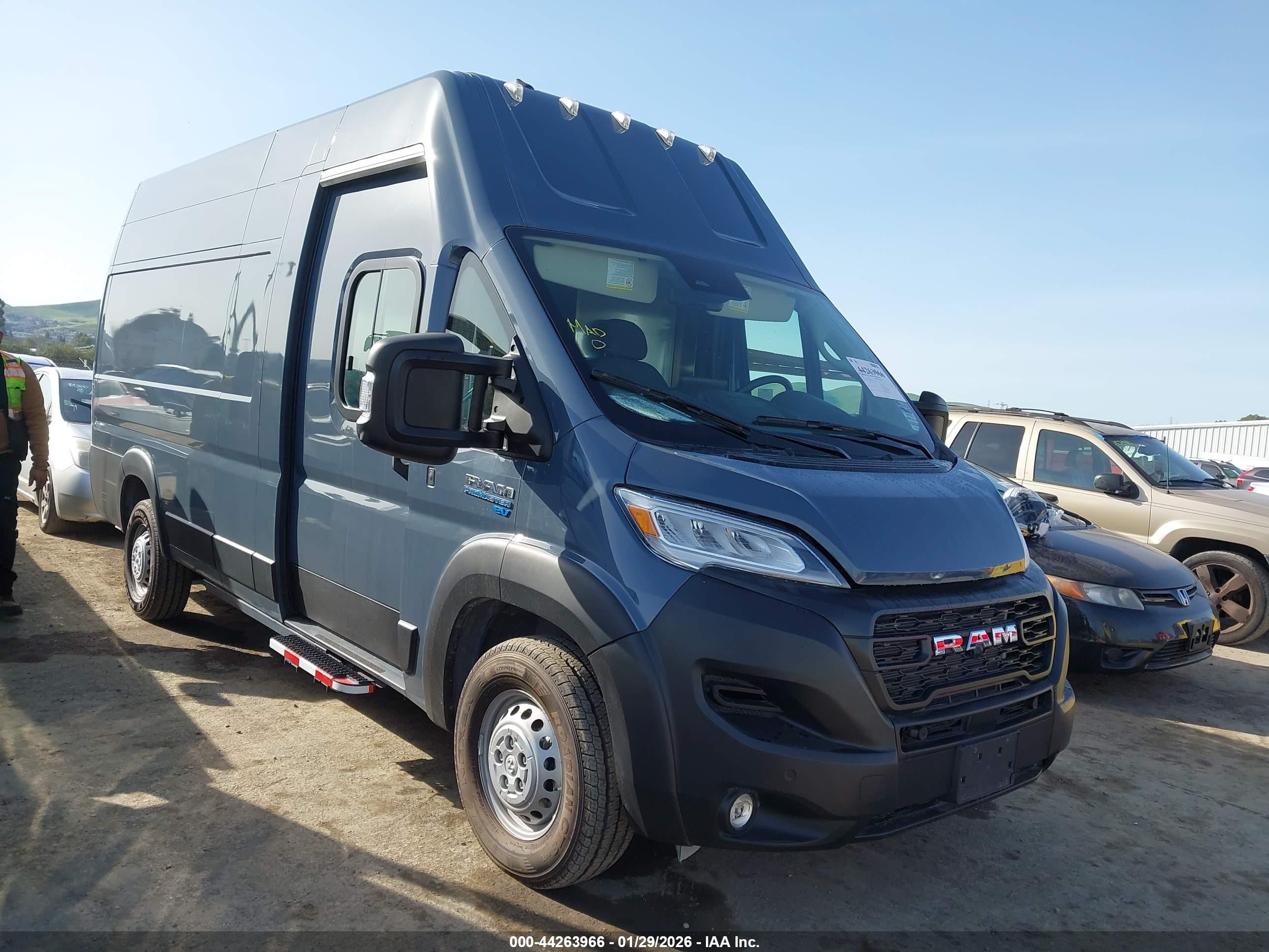 2024 Ram Promaster 3500, VIN 3C6MRWAZ1RE131862 — Fresh water flood